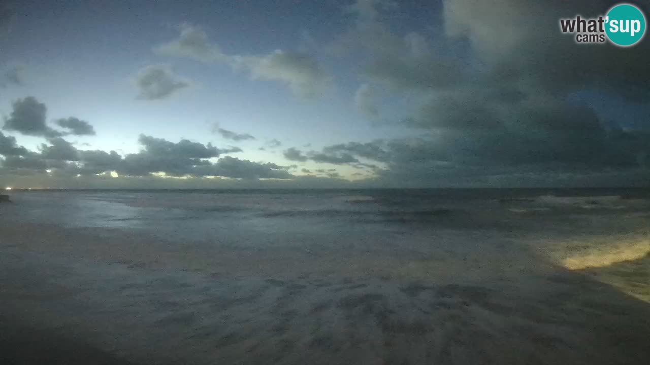 Lu Bagnu spletna kamera v živo Plaža Ampurias – Castelsardo – Sardinija – Italija