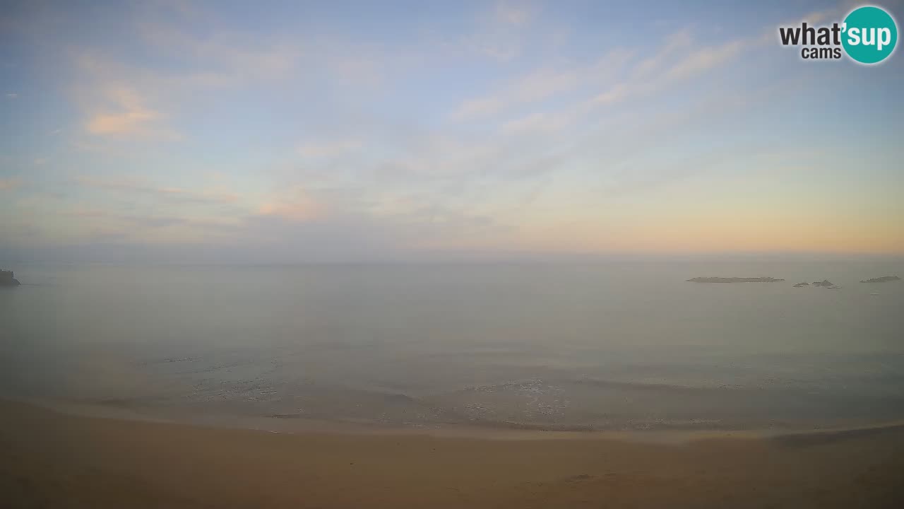 Lu Bagnu live webcam Ampurias beach – Castelsardo – Sardinia – Italy