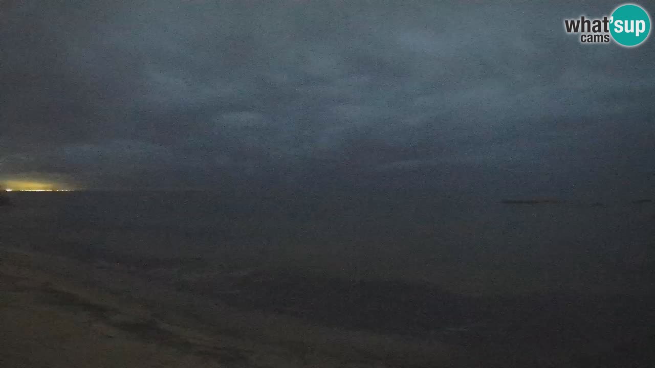 Lu Bagnu spletna kamera v živo Plaža Ampurias – Castelsardo – Sardinija – Italija