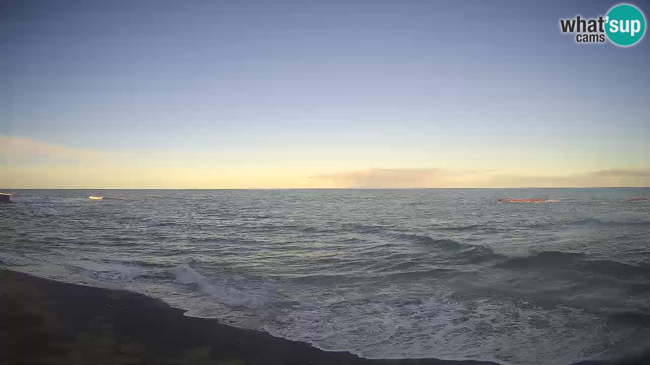 Lu Bagnu live webcam Ampurias beach – Castelsardo – Sardinia – Italy