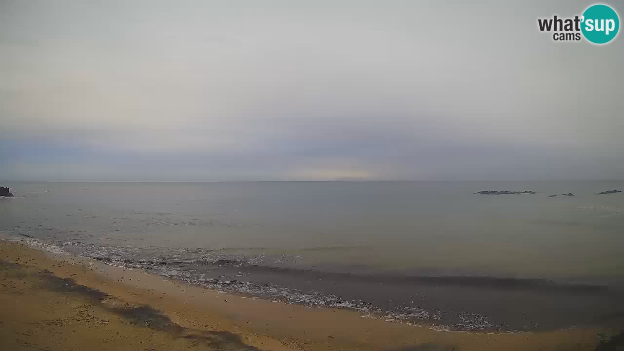 Lu Bagnu webcam en direct Plage d’Ampurias – Castelsardo – Sardaigne – Italie