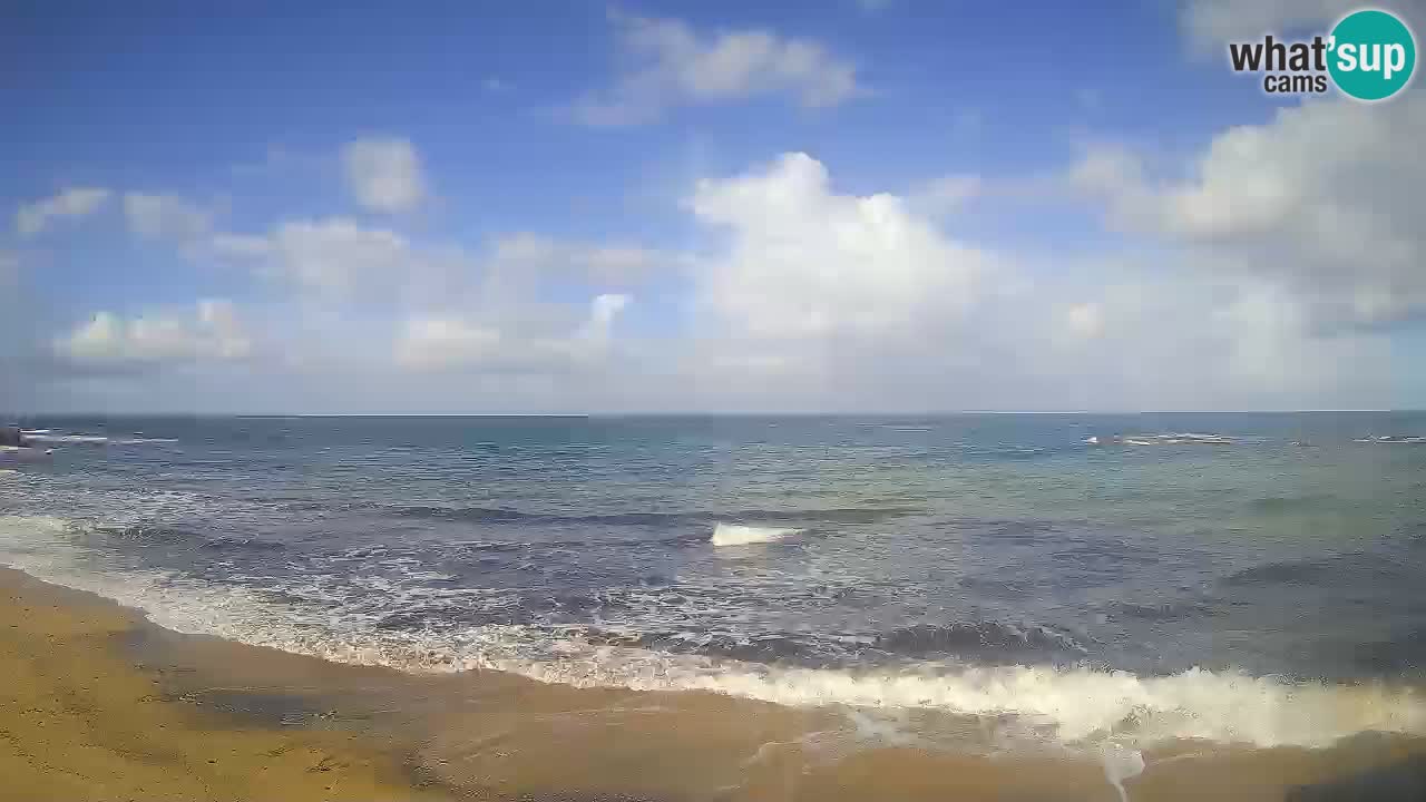 Lu Bagnu webcam en direct Plage d’Ampurias – Castelsardo – Sardaigne – Italie