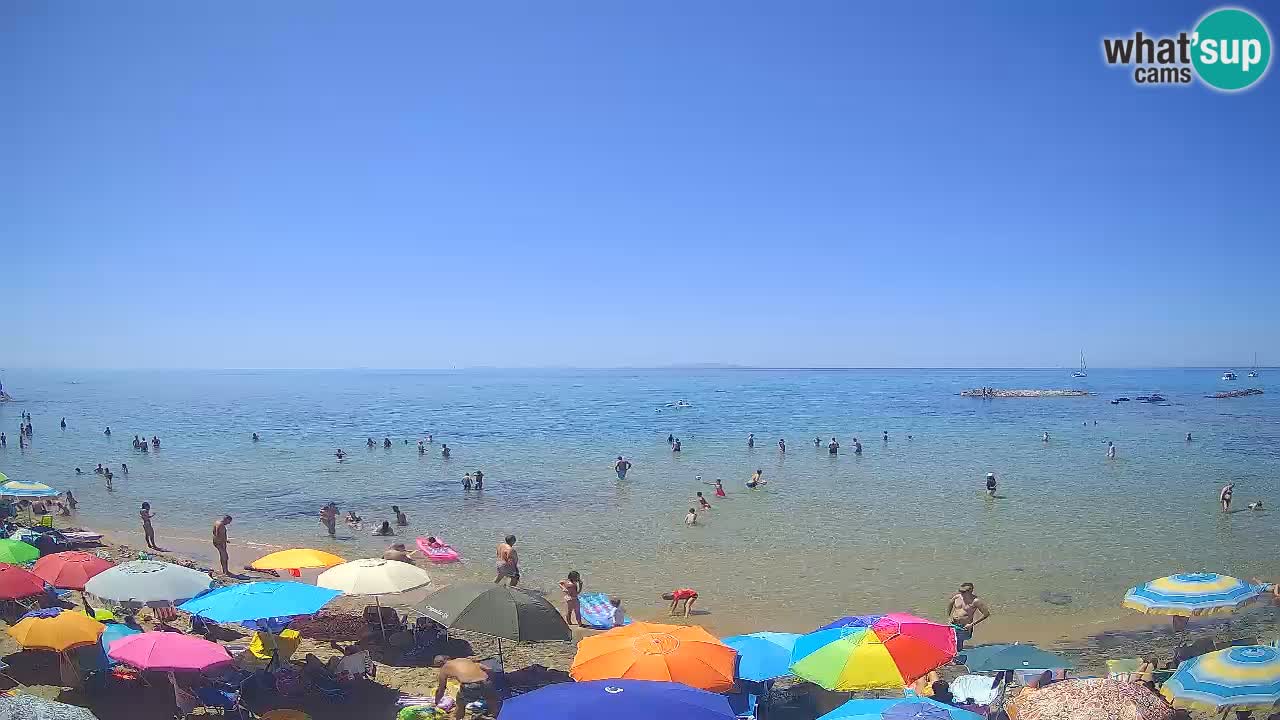 Lu Bagnu Live-Webcam Strand von Ampurias – Castelsardo – Sardinien – Italien
