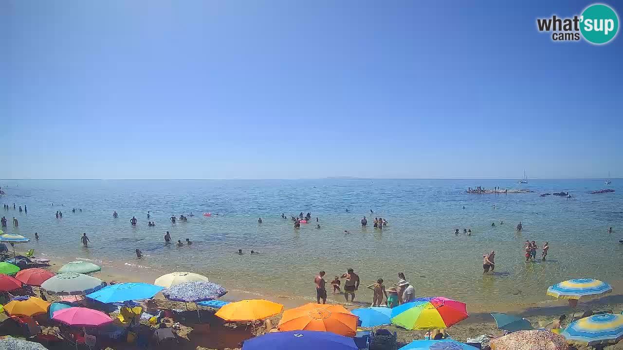 Lu Bagnu web kamera uživo Ampurias plaža – Castelsardo – Sardinija – Italija