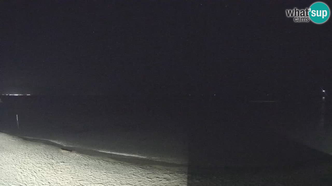 Lu Bagnu spletna kamera v živo Plaža Ampurias – Castelsardo – Sardinija – Italija