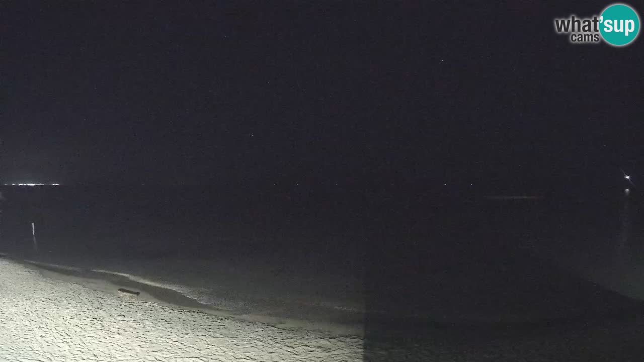 Lu Bagnu spletna kamera v živo Plaža Ampurias – Castelsardo – Sardinija – Italija
