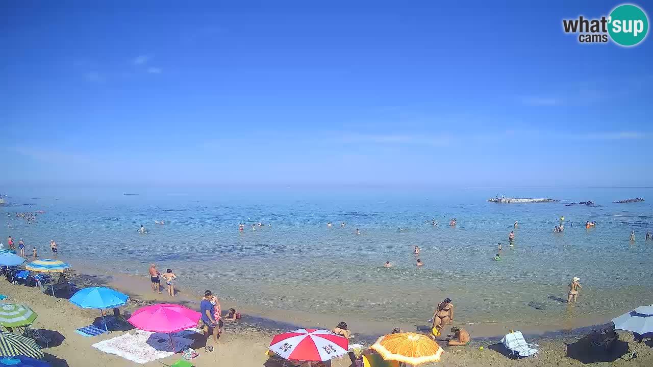 Lu Bagnu live webcam Ampurias beach – Castelsardo – Sardinia – Italy
