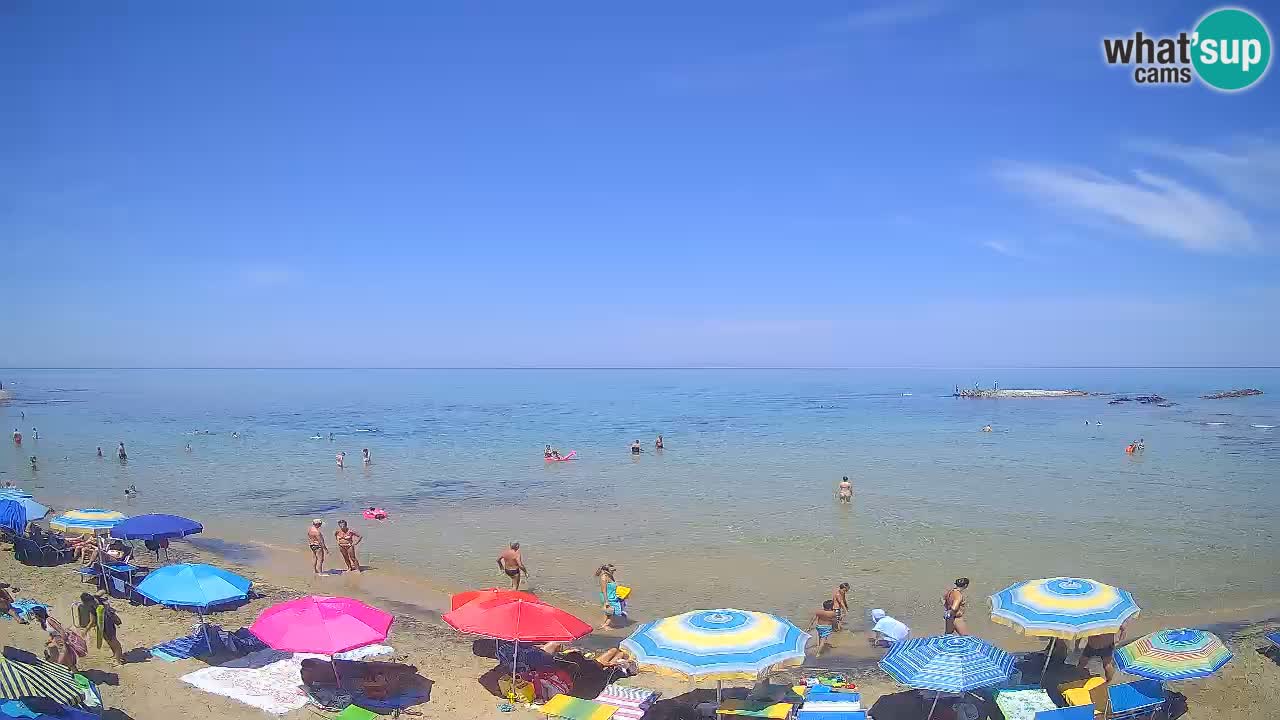 Lu Bagnu live webcam Ampurias beach – Castelsardo – Sardinia – Italy