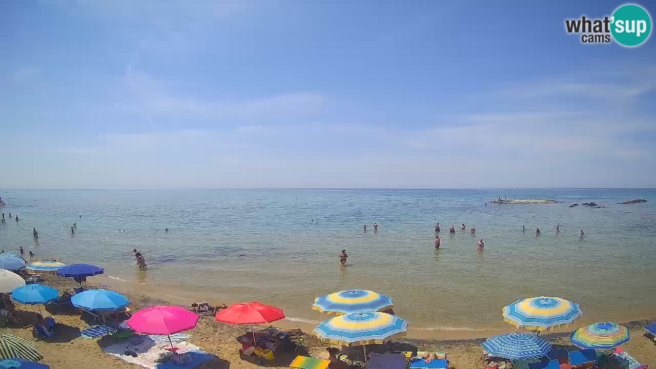 Lu Bagnu web kamera uživo Ampurias plaža – Castelsardo – Sardinija – Italija