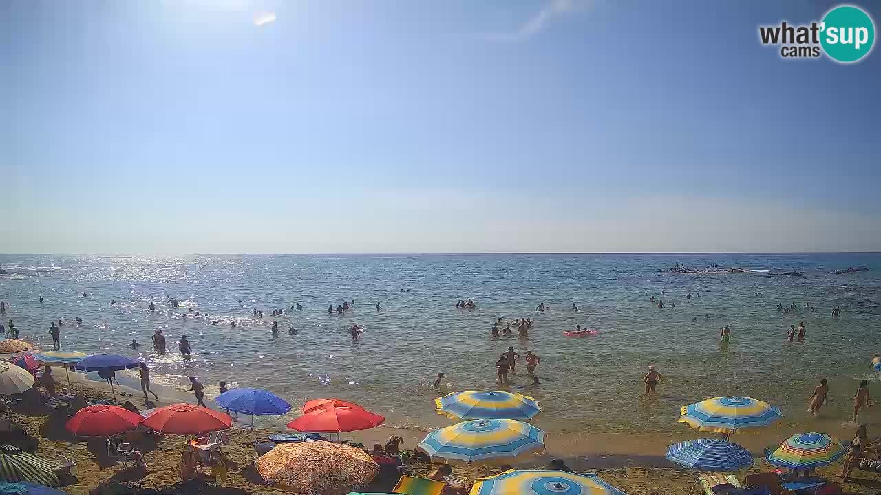 Lu Bagnu webcam en vivo Playa de Ampurias – Castelsardo – Cerdeña – Italia