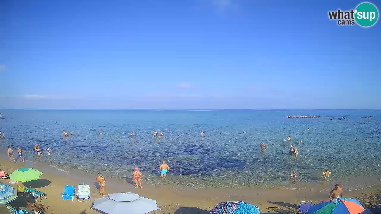 Lu Bagnu live webcam Ampurias beach – Castelsardo – Sardinia – Italy