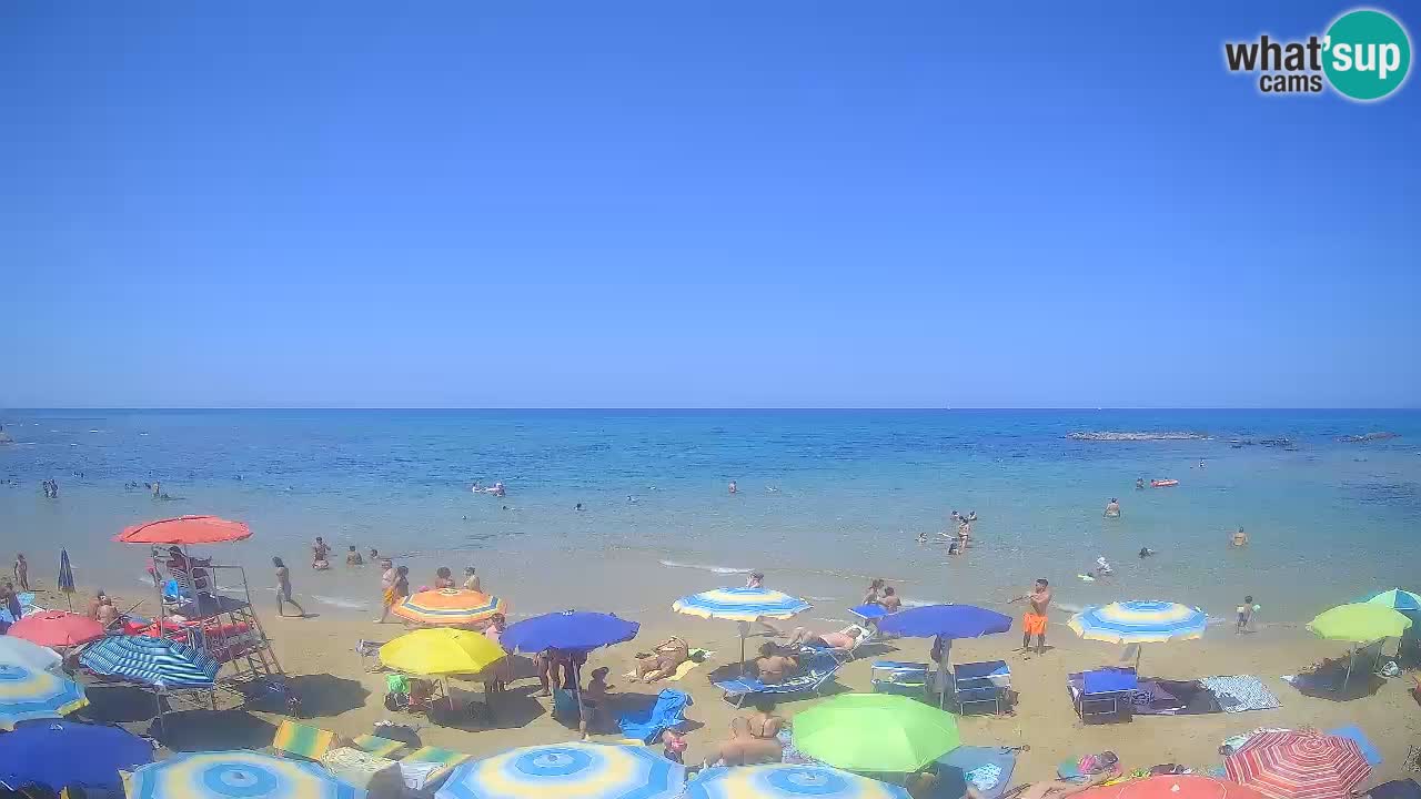 Lu Bagnu live webcam Ampurias beach – Castelsardo – Sardinia – Italy