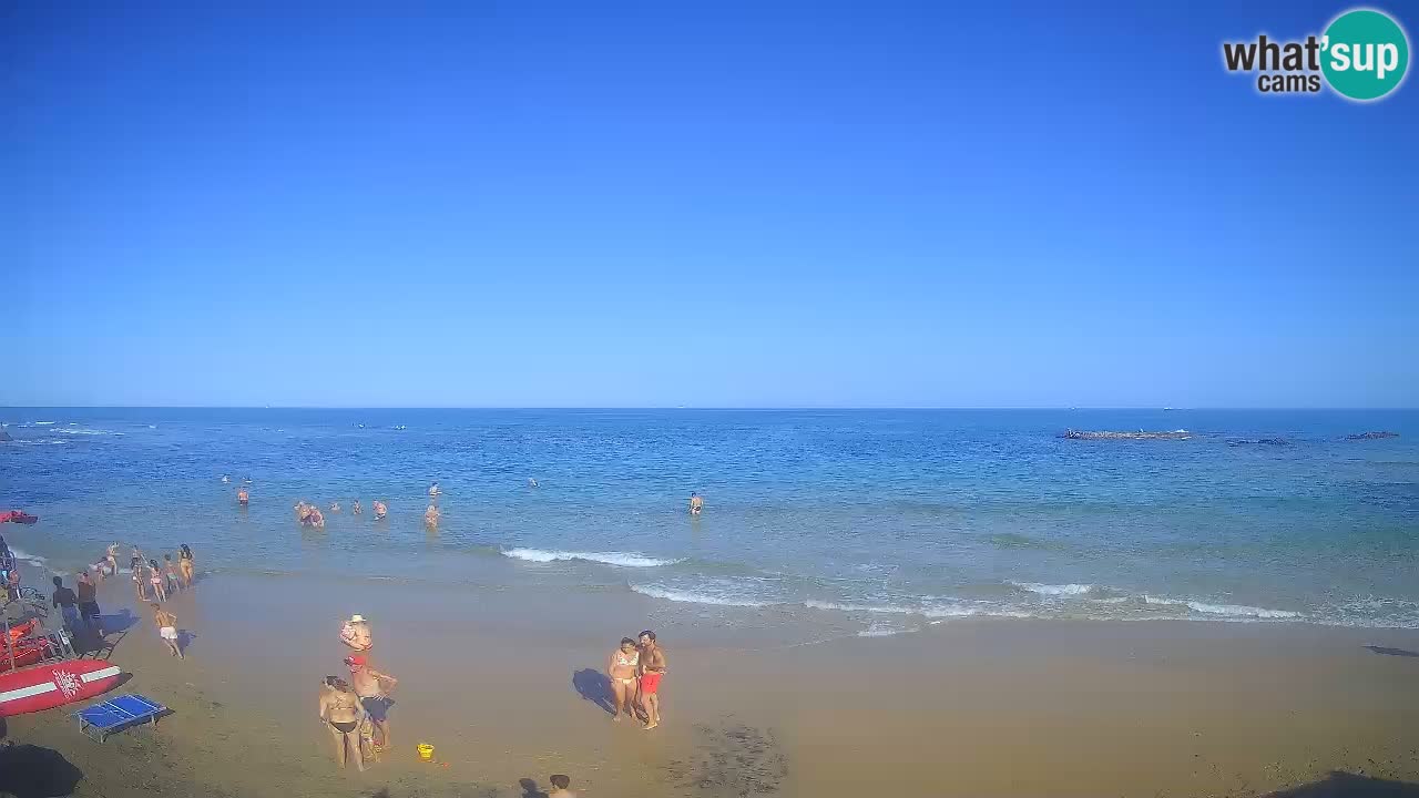 Lu Bagnu web kamera uživo Ampurias plaža – Castelsardo – Sardinija – Italija
