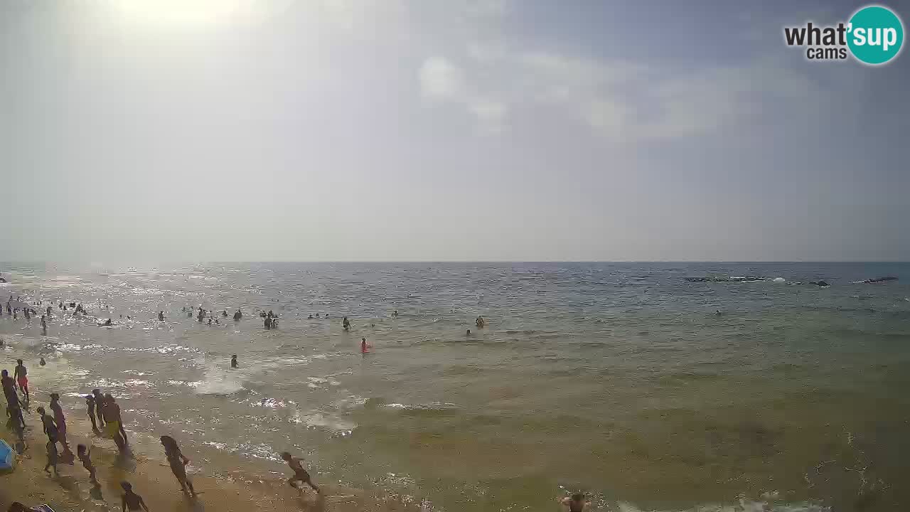Lu Bagnu spletna kamera v živo Plaža Ampurias – Castelsardo – Sardinija – Italija