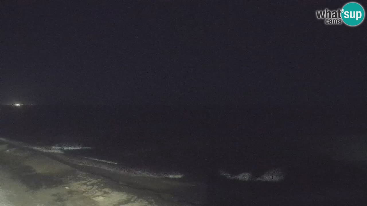 Lu Bagnu spletna kamera v živo Plaža Ampurias – Castelsardo – Sardinija – Italija