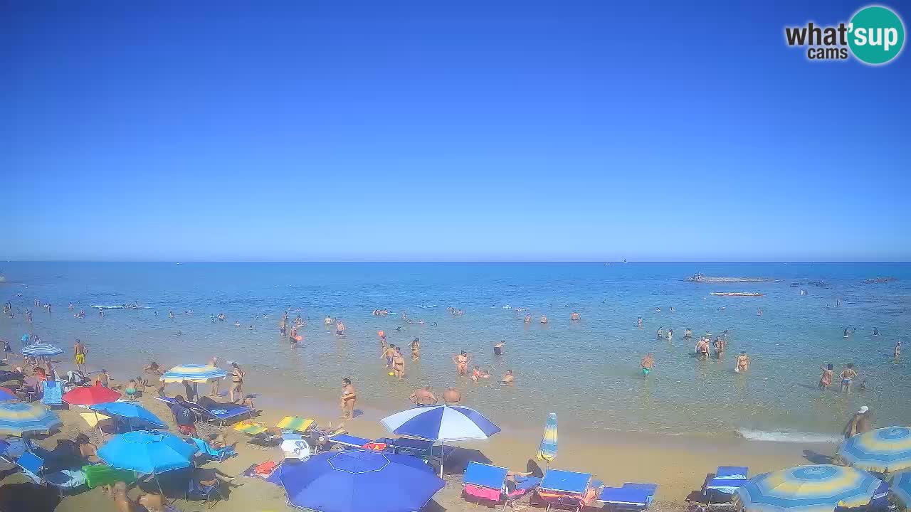 Lu Bagnu web kamera uživo Ampurias plaža – Castelsardo – Sardinija – Italija
