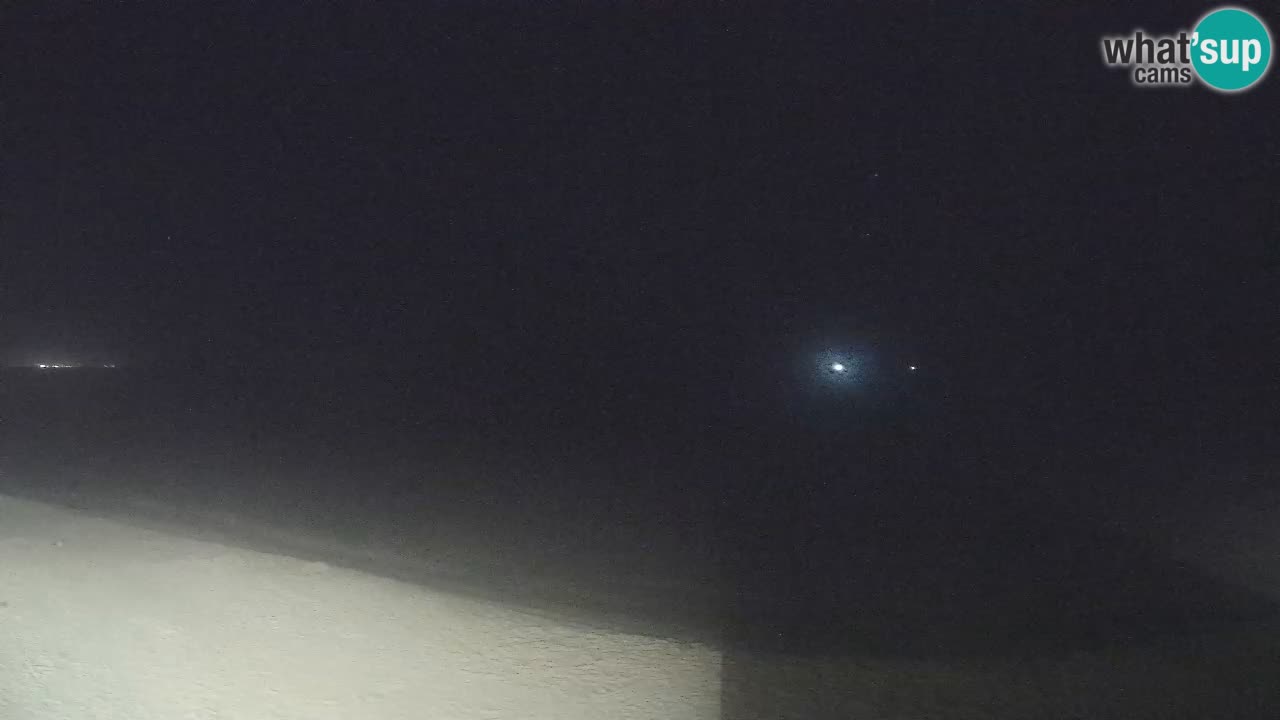Lu Bagnu spletna kamera v živo Plaža Ampurias – Castelsardo – Sardinija – Italija
