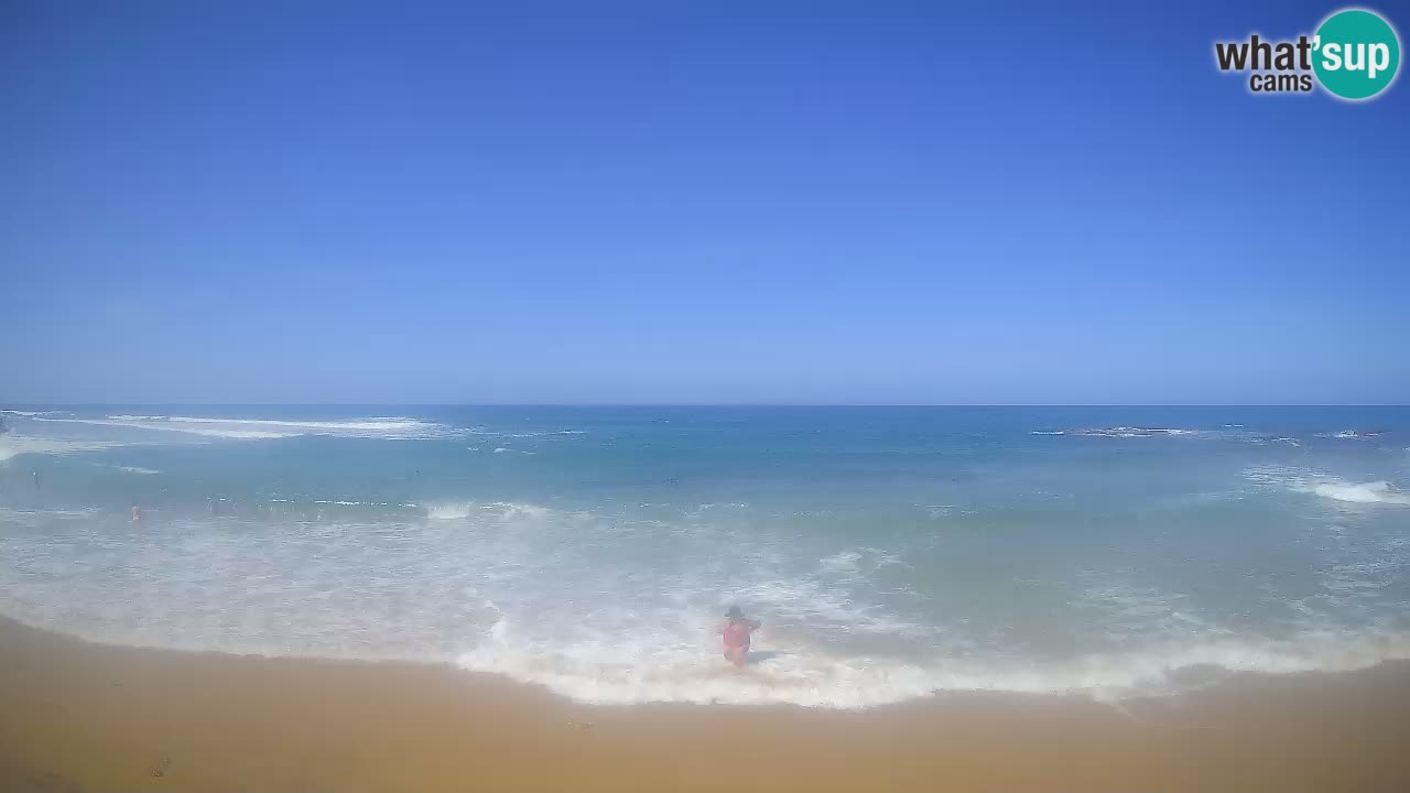 Lu Bagnu spletna kamera v živo Plaža Ampurias – Castelsardo – Sardinija – Italija