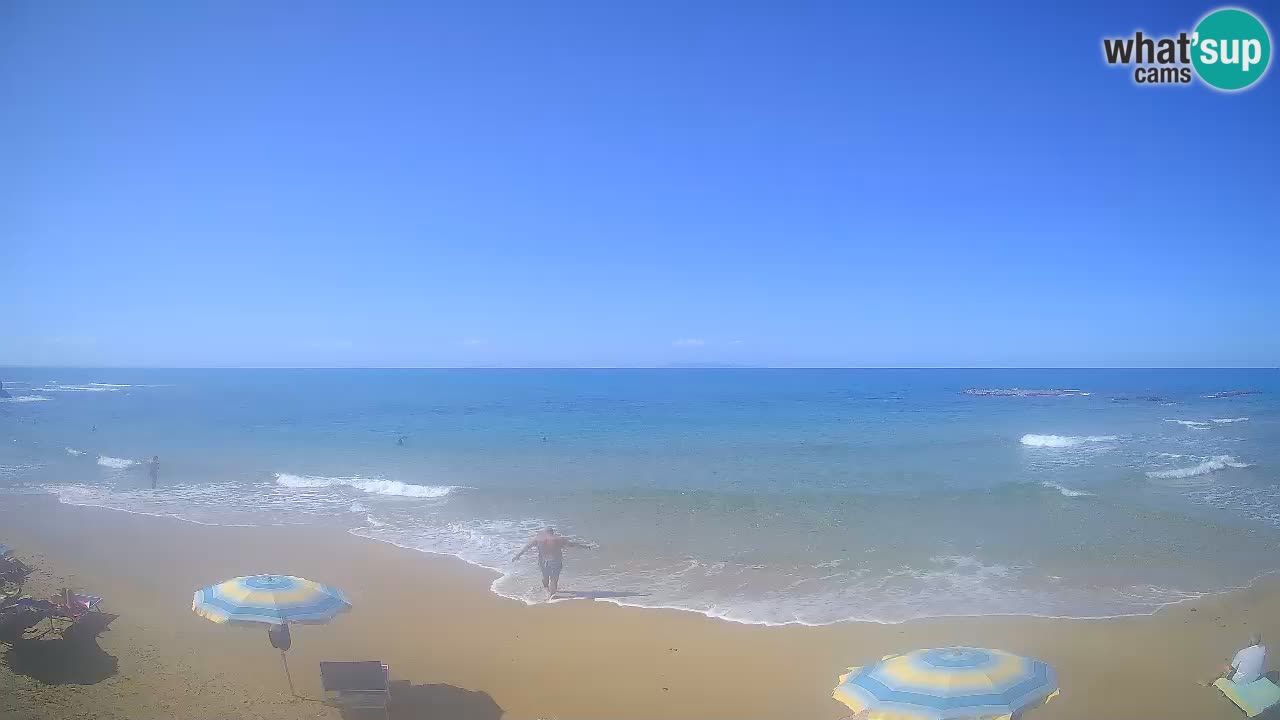 Lu Bagnu webcam en direct Plage d’Ampurias – Castelsardo – Sardaigne – Italie