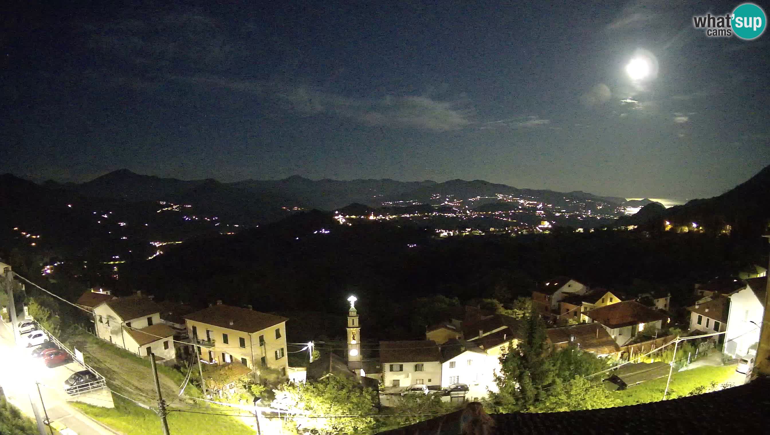 Live webcam Chiavari – Villa Oneto – Leivi