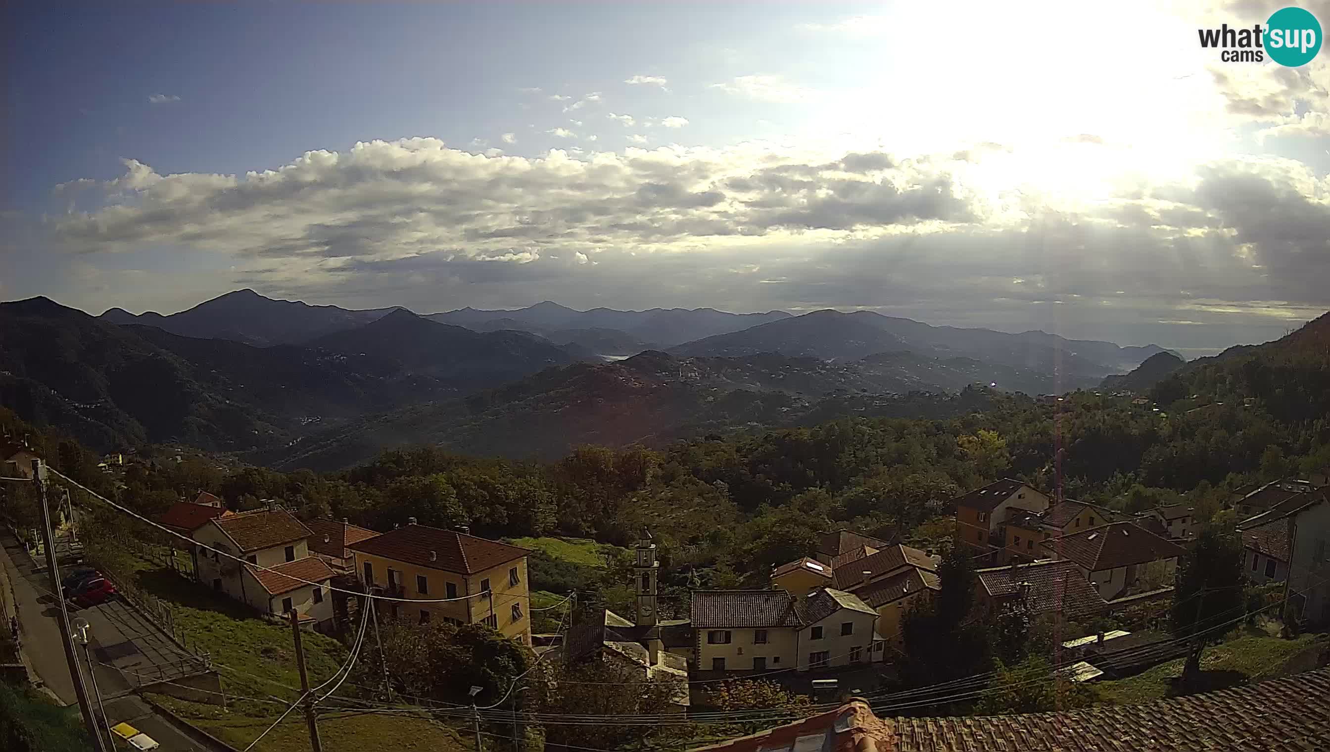 Live webcam Chiavari – Villa Oneto – Leivi