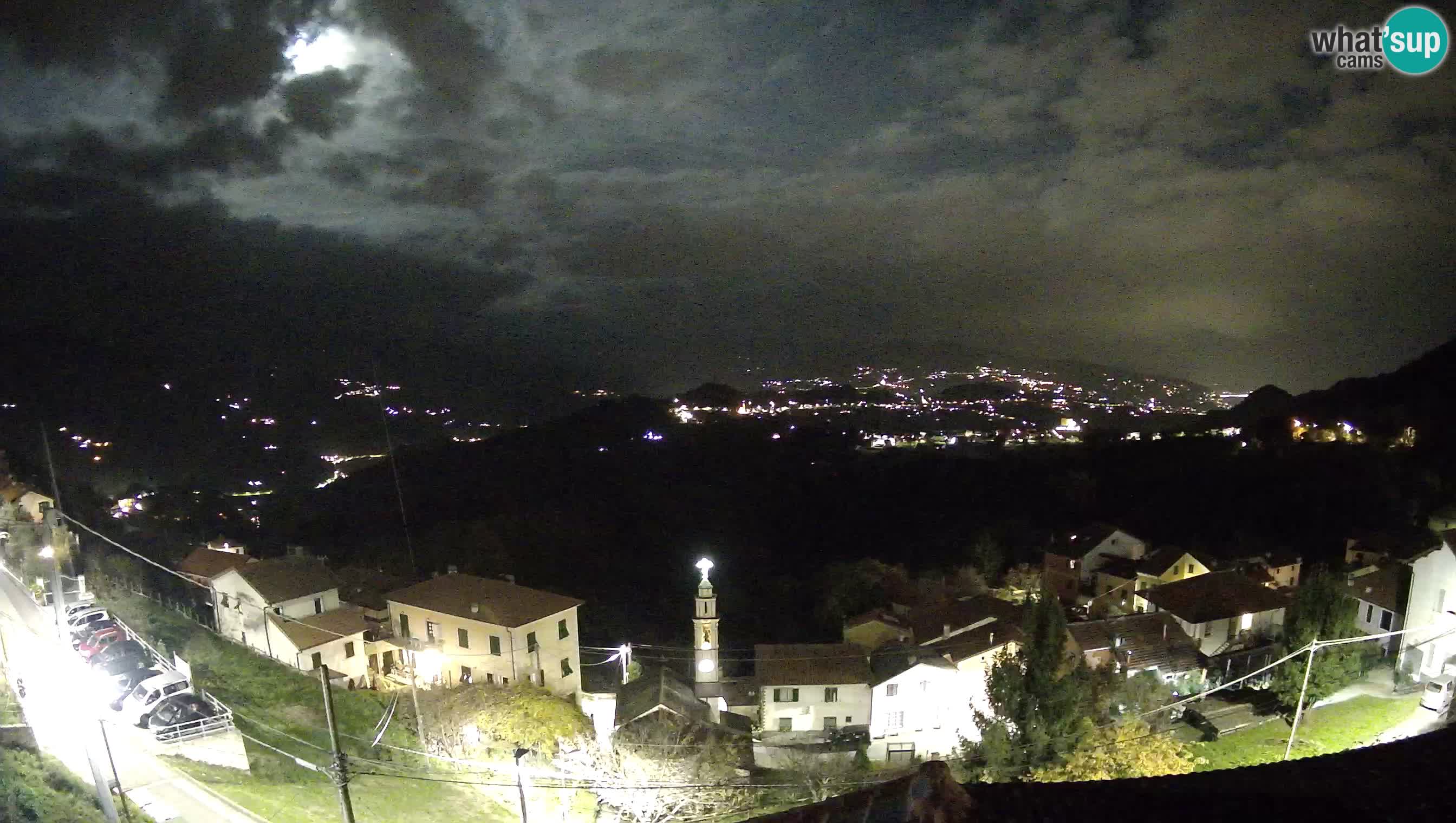 Live webcam Chiavari – Villa Oneto – Leivi