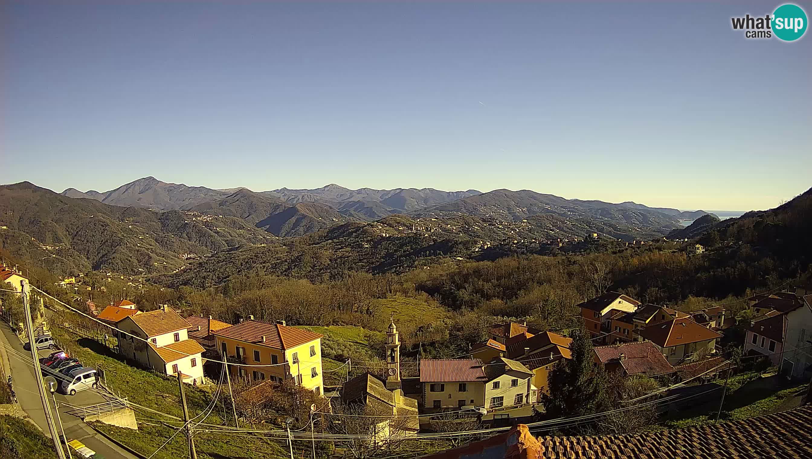 Live webcam Chiavari – Villa Oneto – Leivi