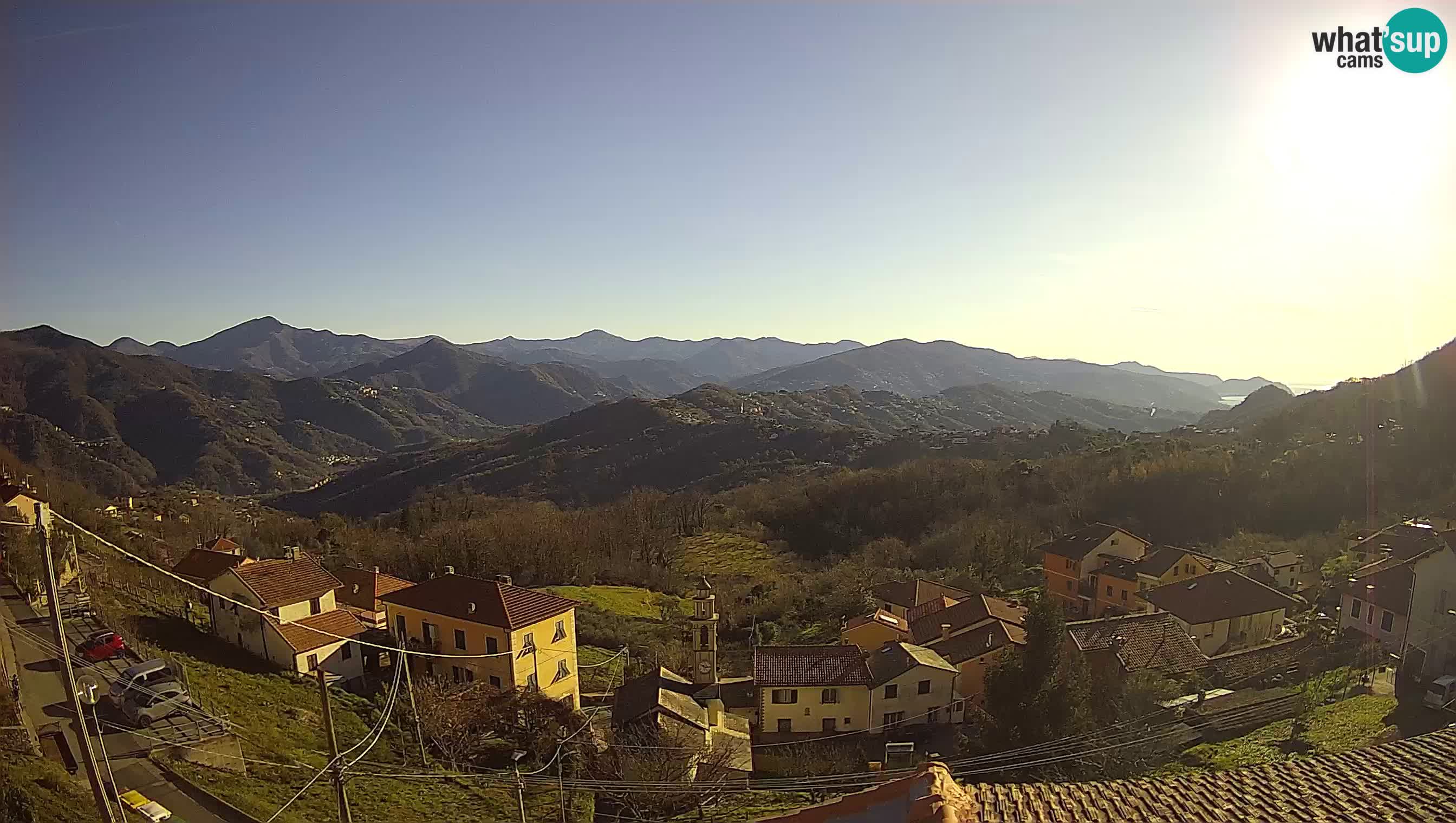 Live webcam Chiavari – Villa Oneto – Leivi