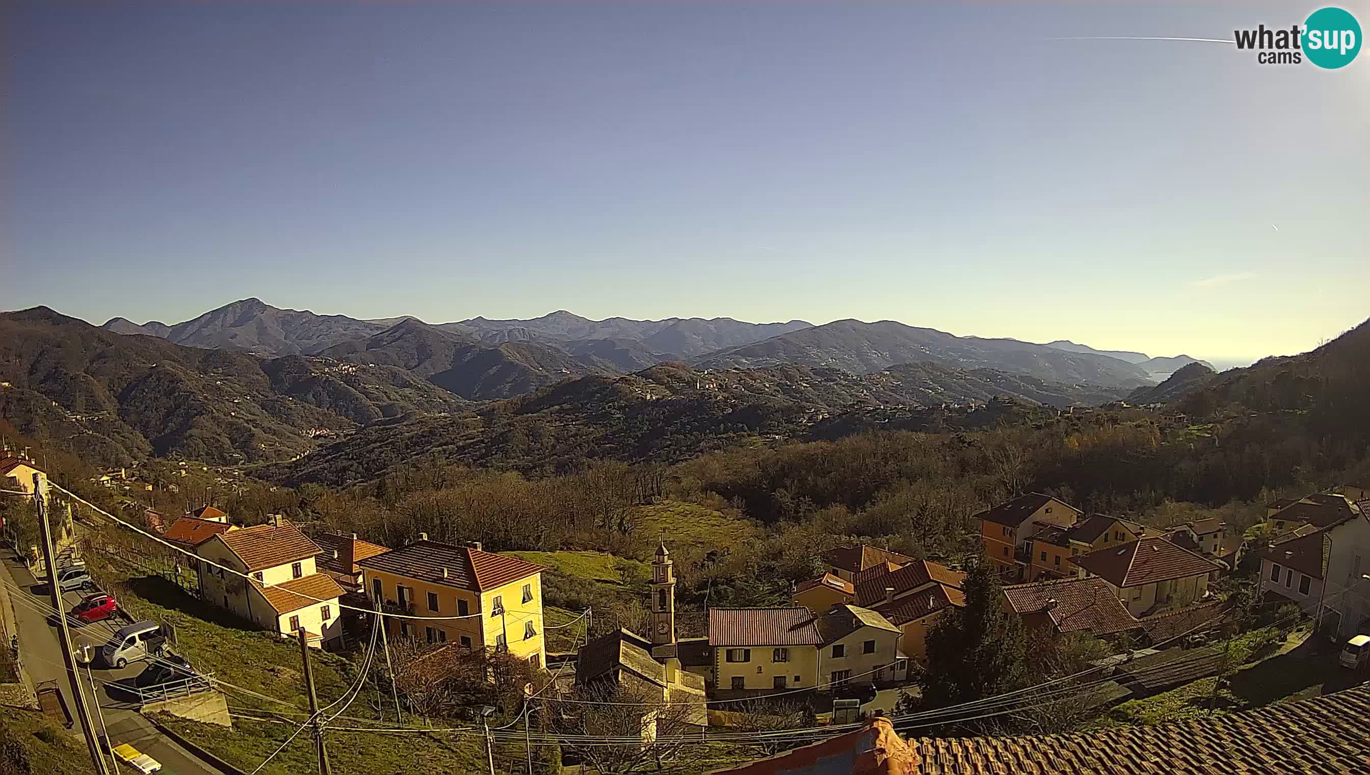 Live webcam Chiavari – Villa Oneto – Leivi