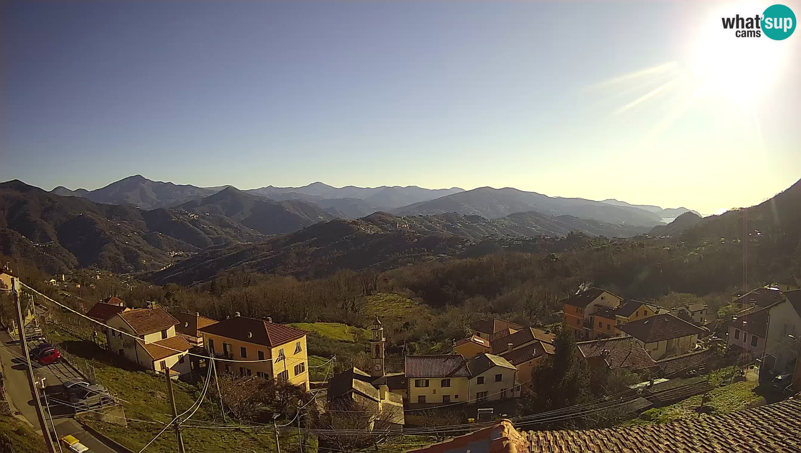 Live webcam Chiavari – Villa Oneto – Leivi