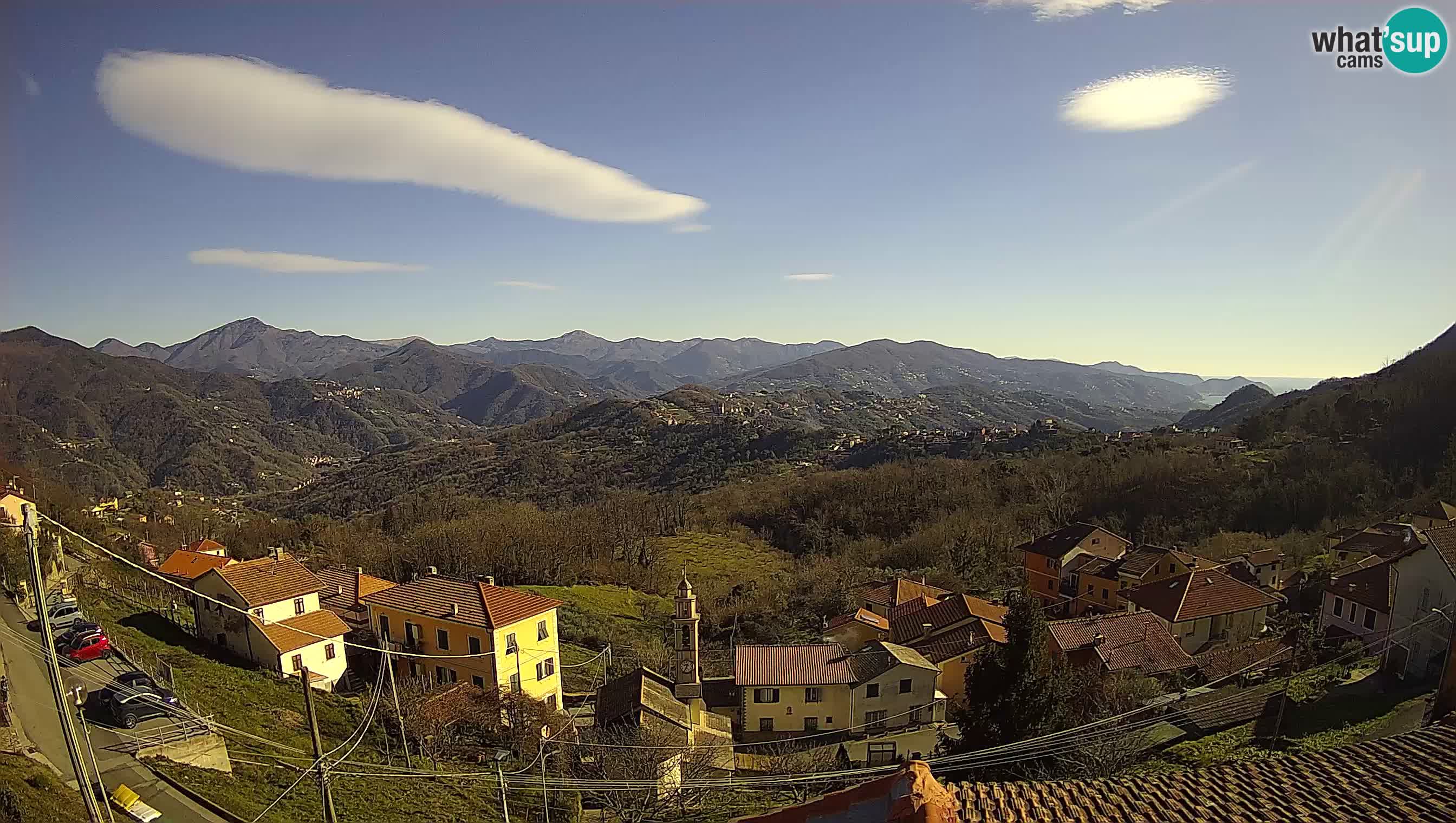 Live webcam Chiavari – Villa Oneto – Leivi