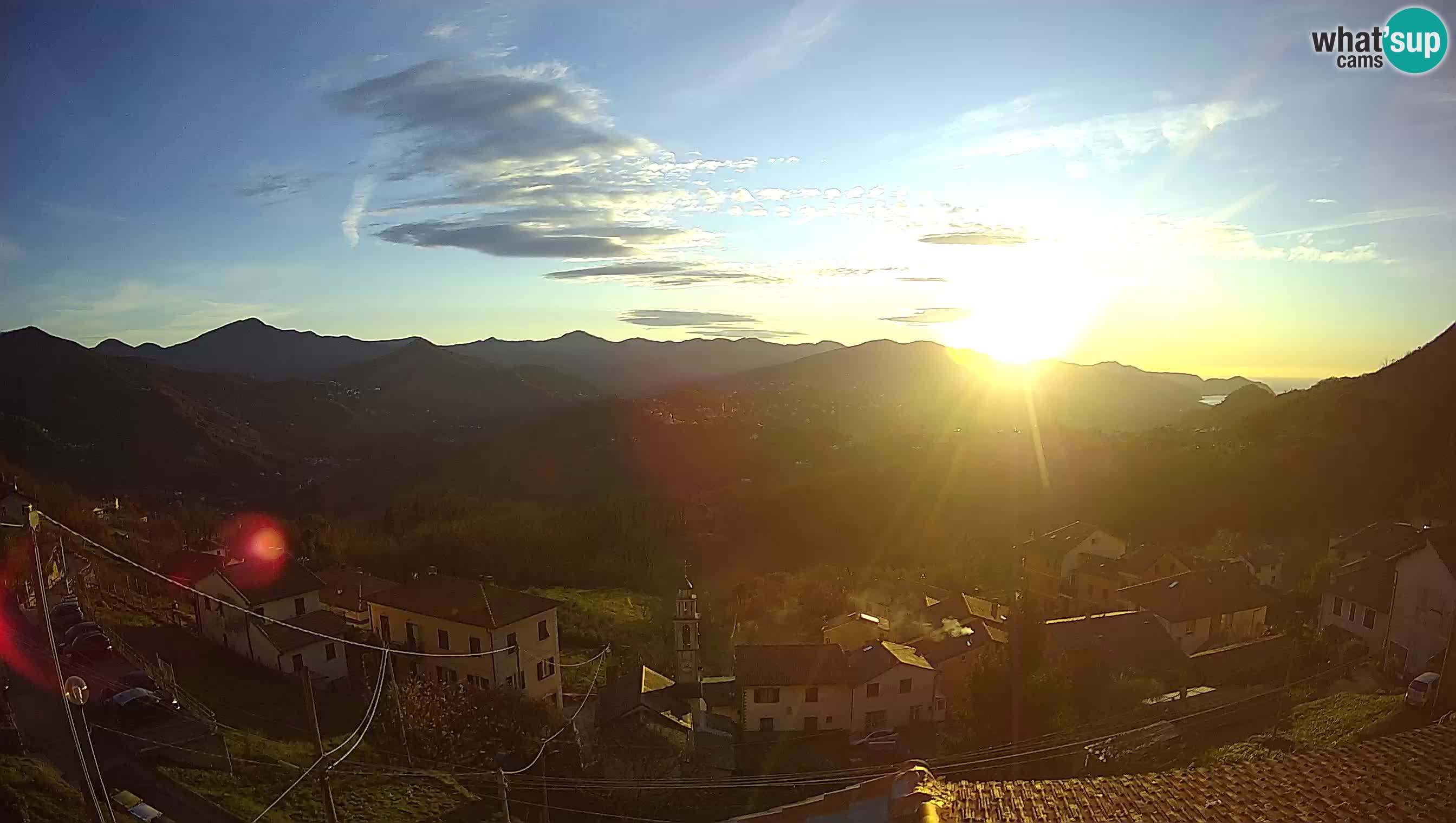 Live webcam Chiavari – Villa Oneto – Leivi