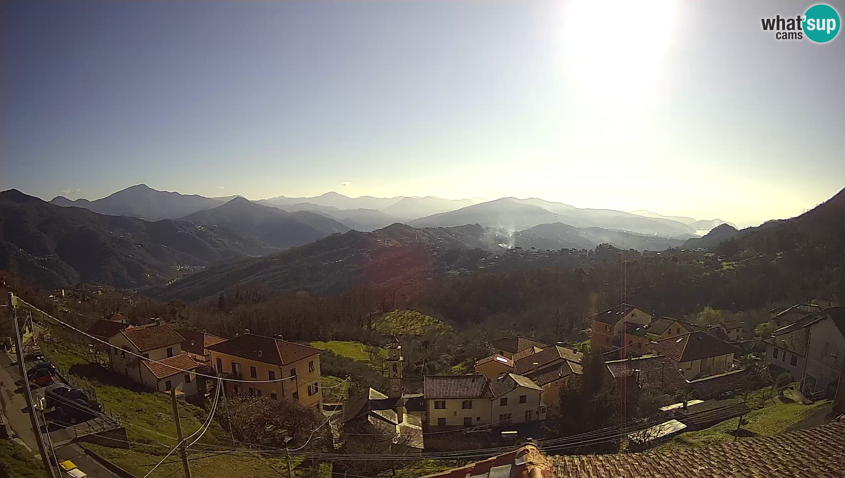 Live webcam Chiavari – Villa Oneto – Leivi