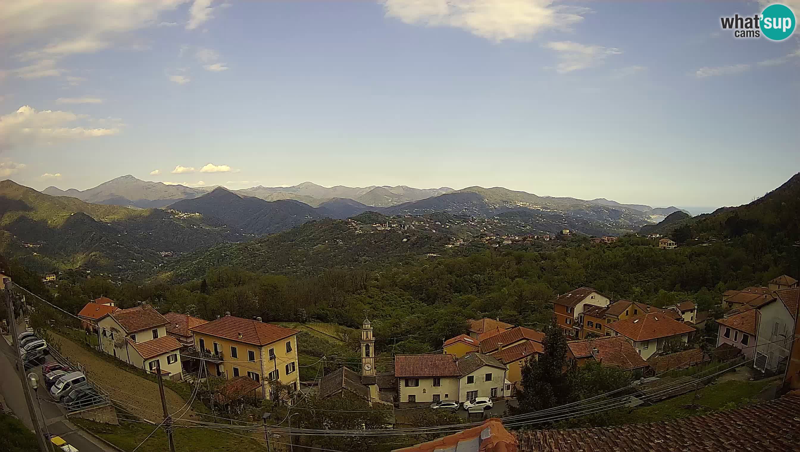 Live webcam Chiavari – Villa Oneto – Leivi