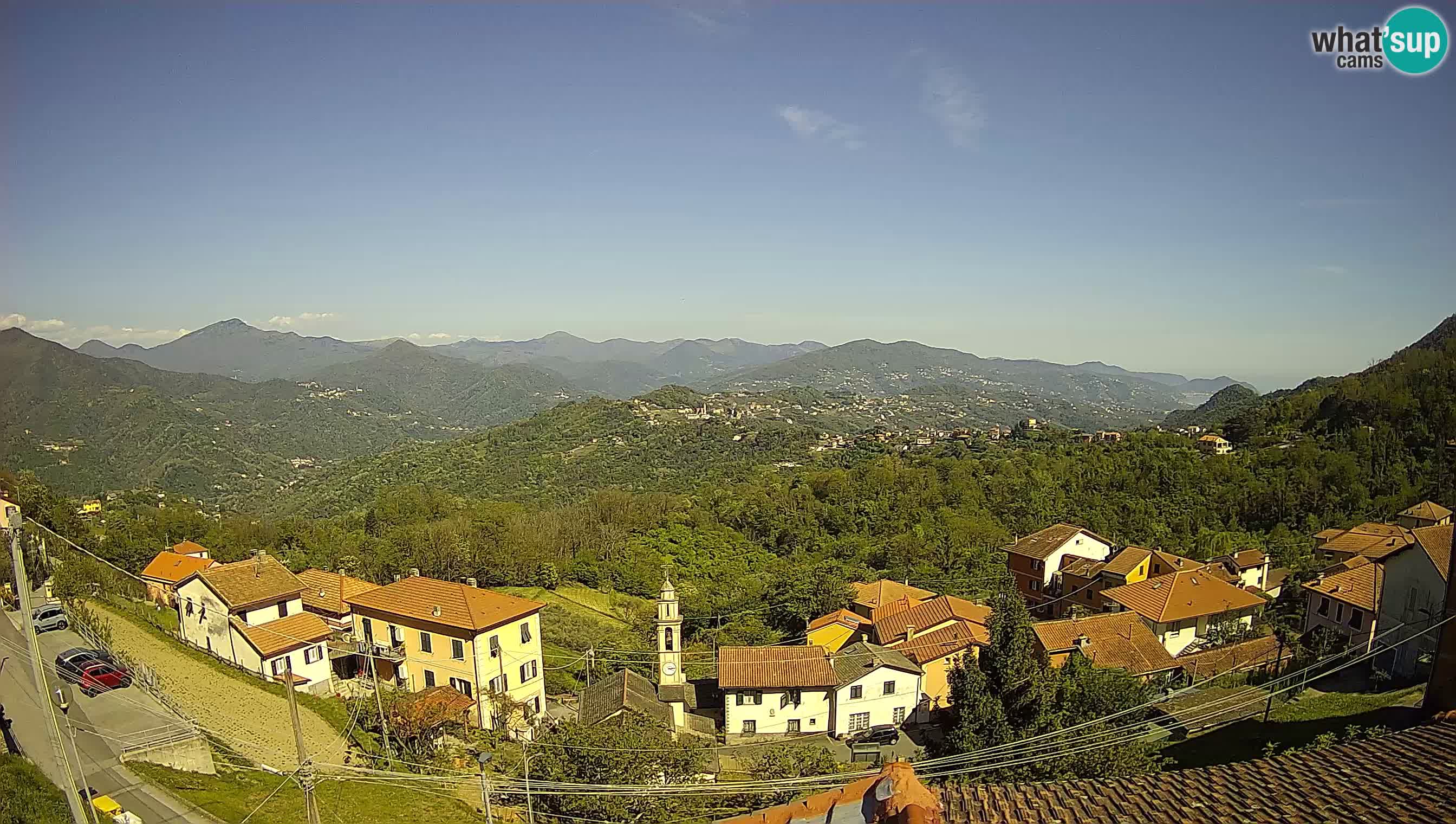Live webcam Chiavari – Villa Oneto – Leivi