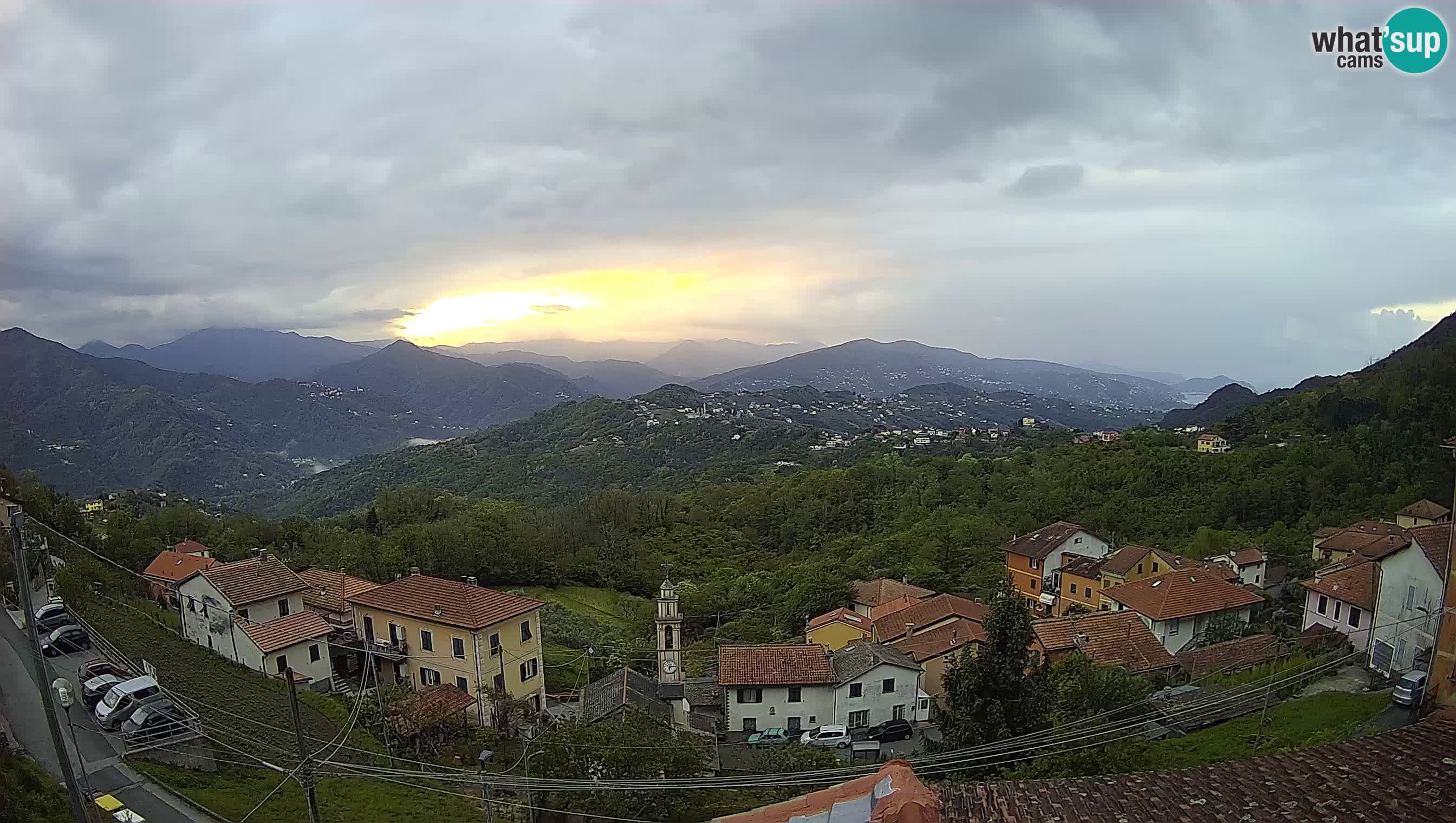 Live webcam Chiavari – Villa Oneto – Leivi
