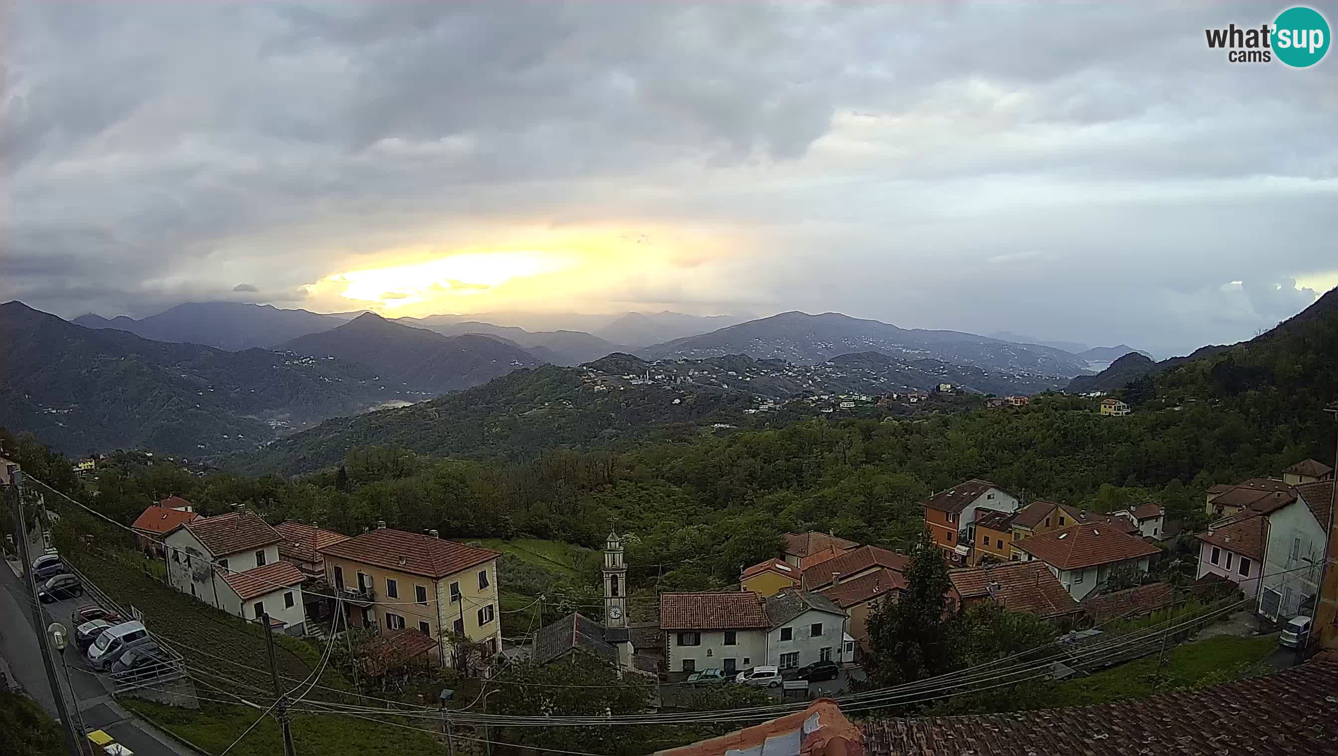 Live webcam Chiavari – Villa Oneto – Leivi