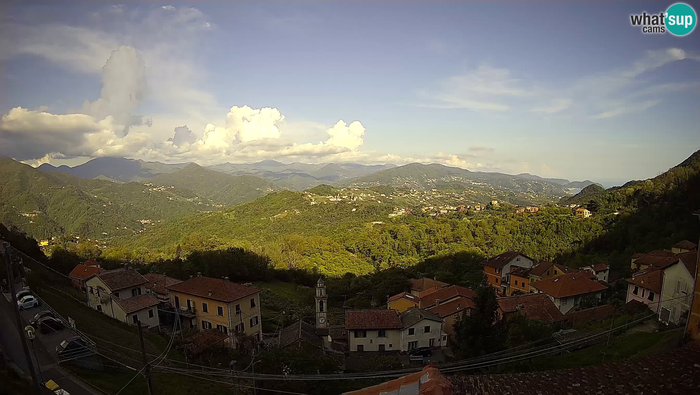 Live webcam Chiavari – Villa Oneto – Leivi