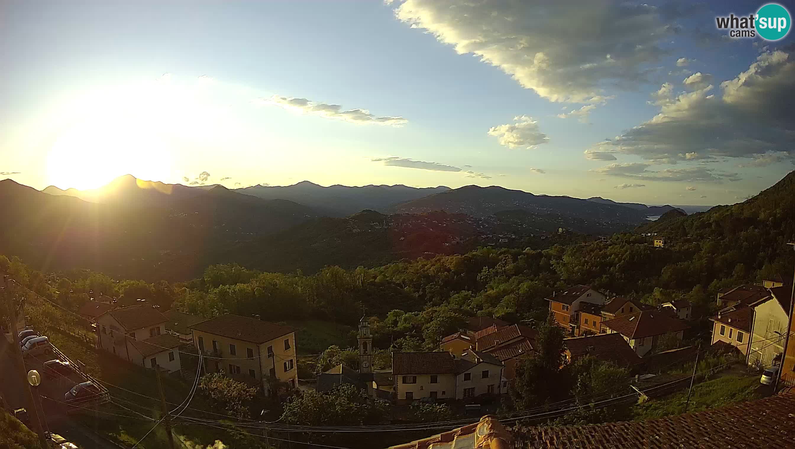Live webcam Chiavari – Villa Oneto – Leivi
