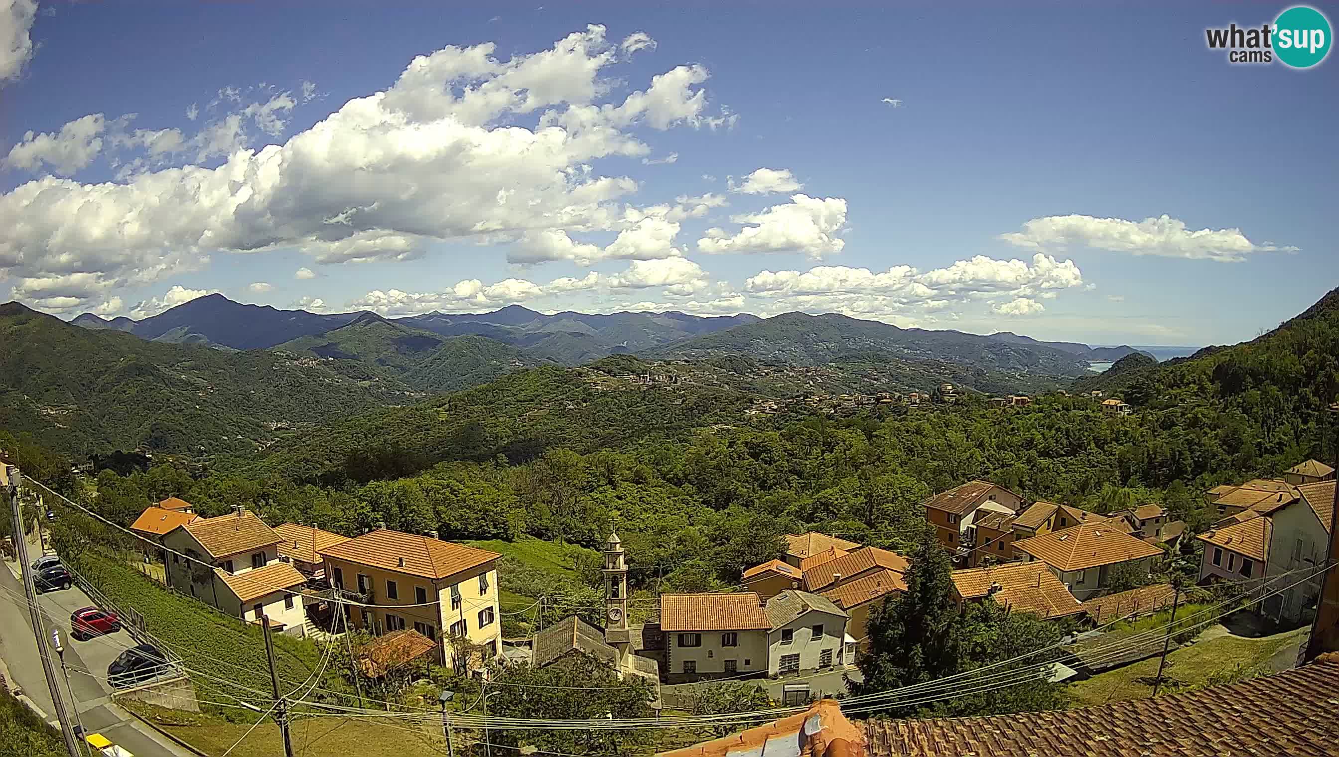 Live webcam Chiavari – Villa Oneto – Leivi