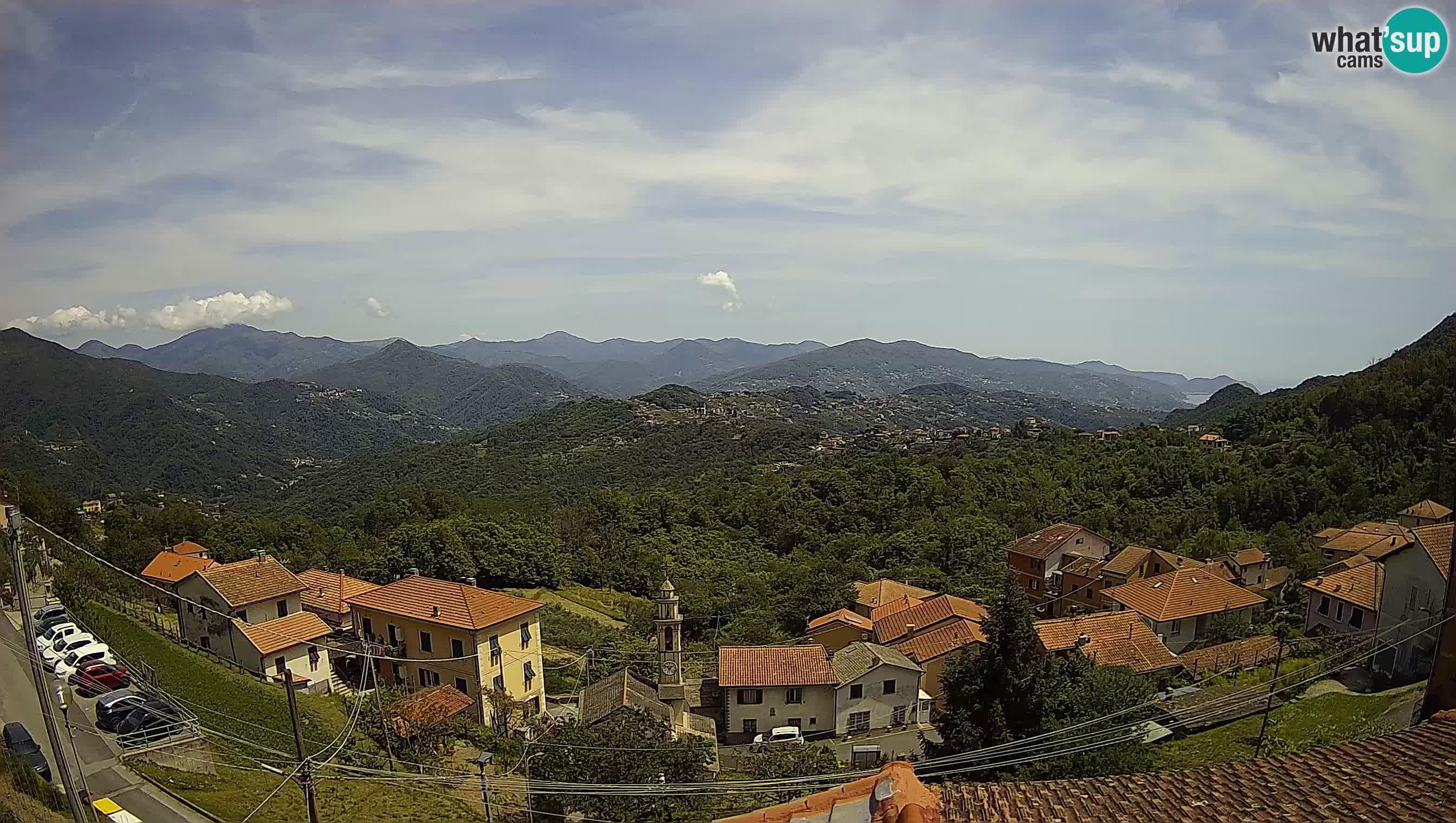 Live webcam Chiavari – Villa Oneto – Leivi