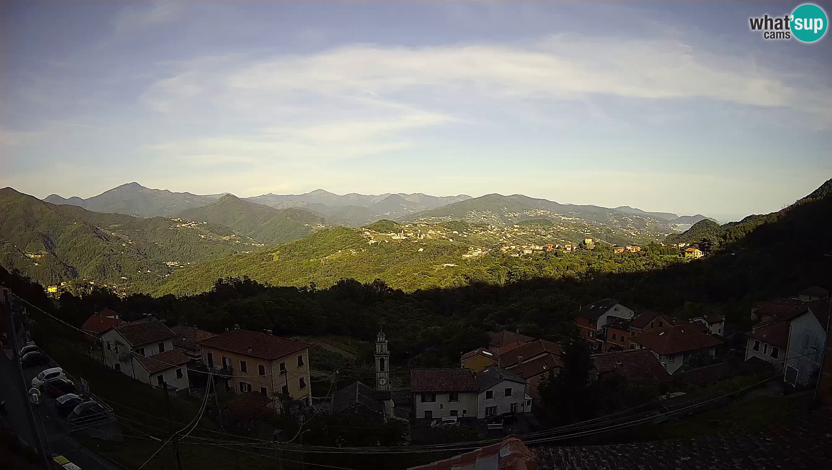 Live webcam Chiavari – Villa Oneto – Leivi