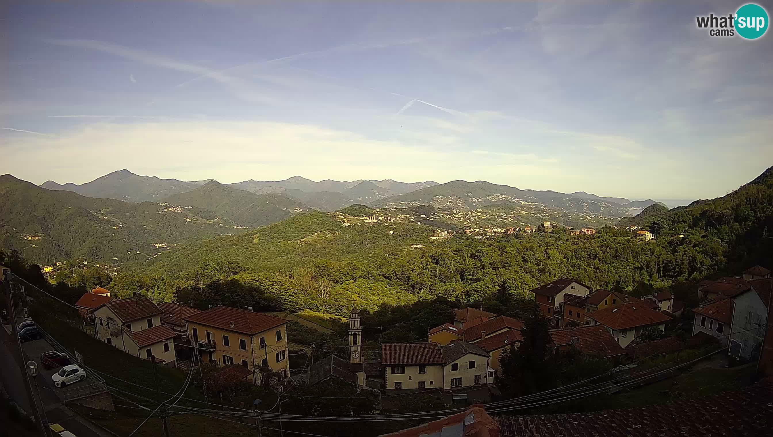 Live Chiavari webcam Villa Oneto