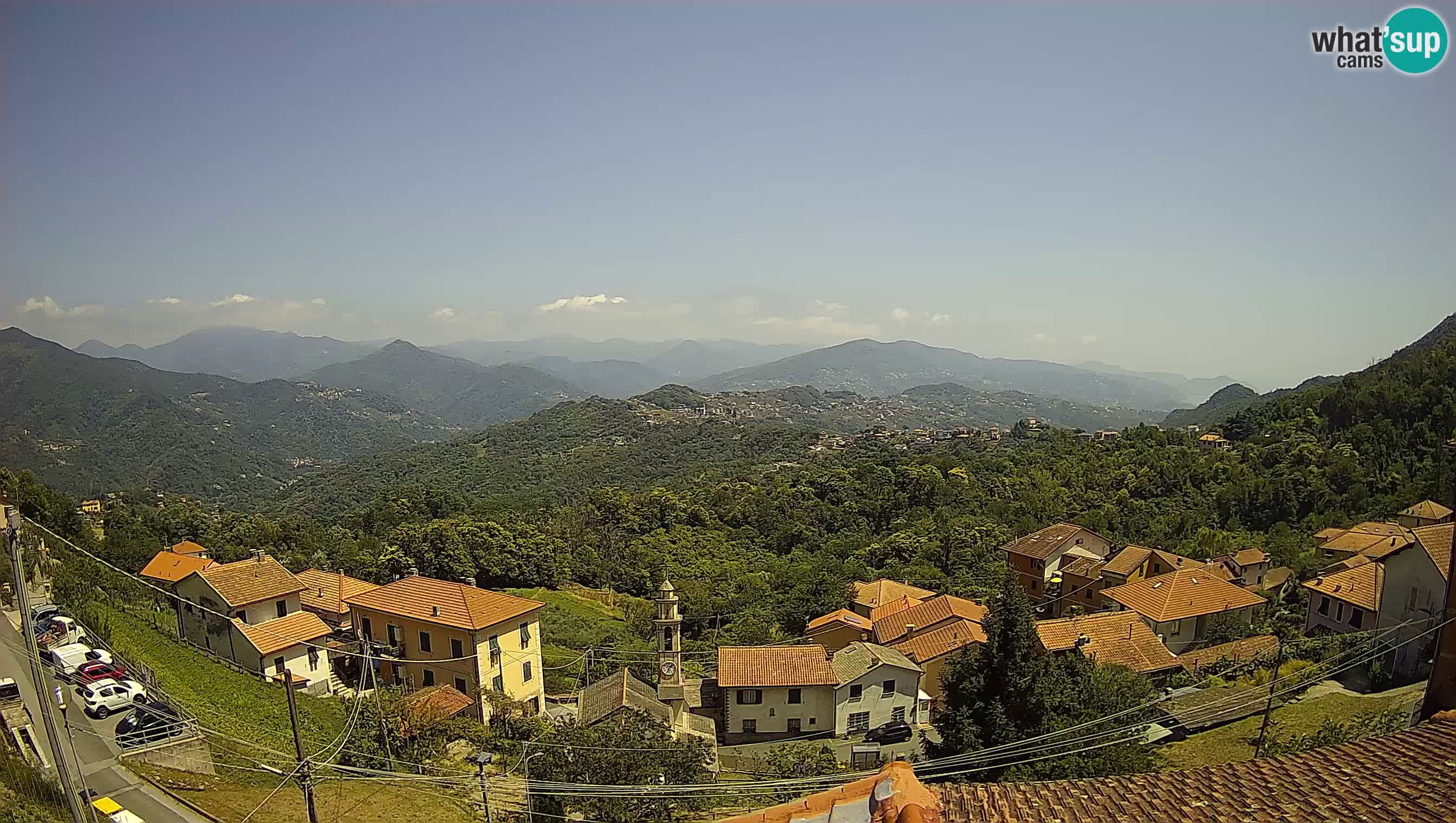 Live webcam Chiavari – Villa Oneto – Leivi