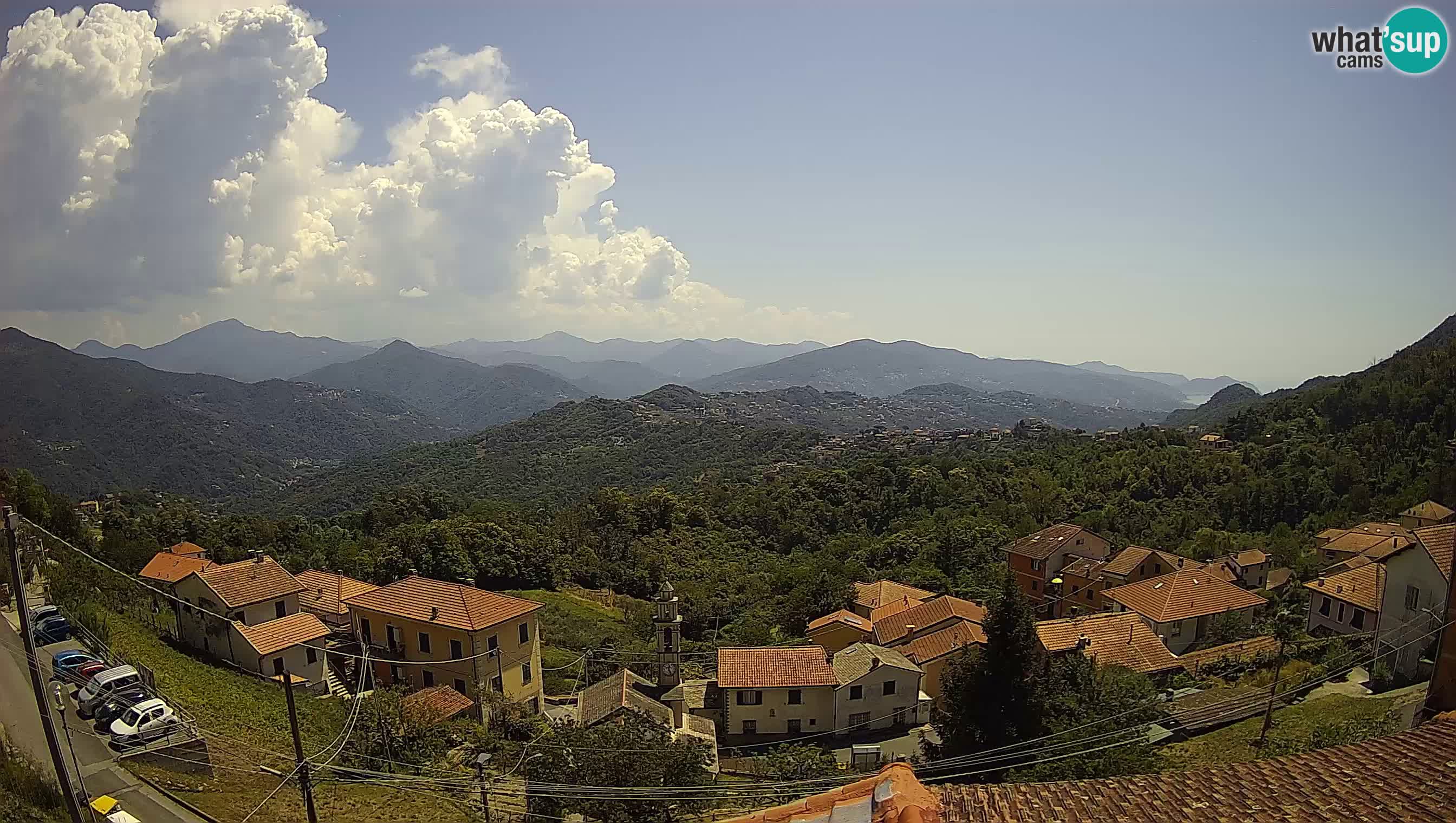 Live webcam Chiavari – Villa Oneto – Leivi