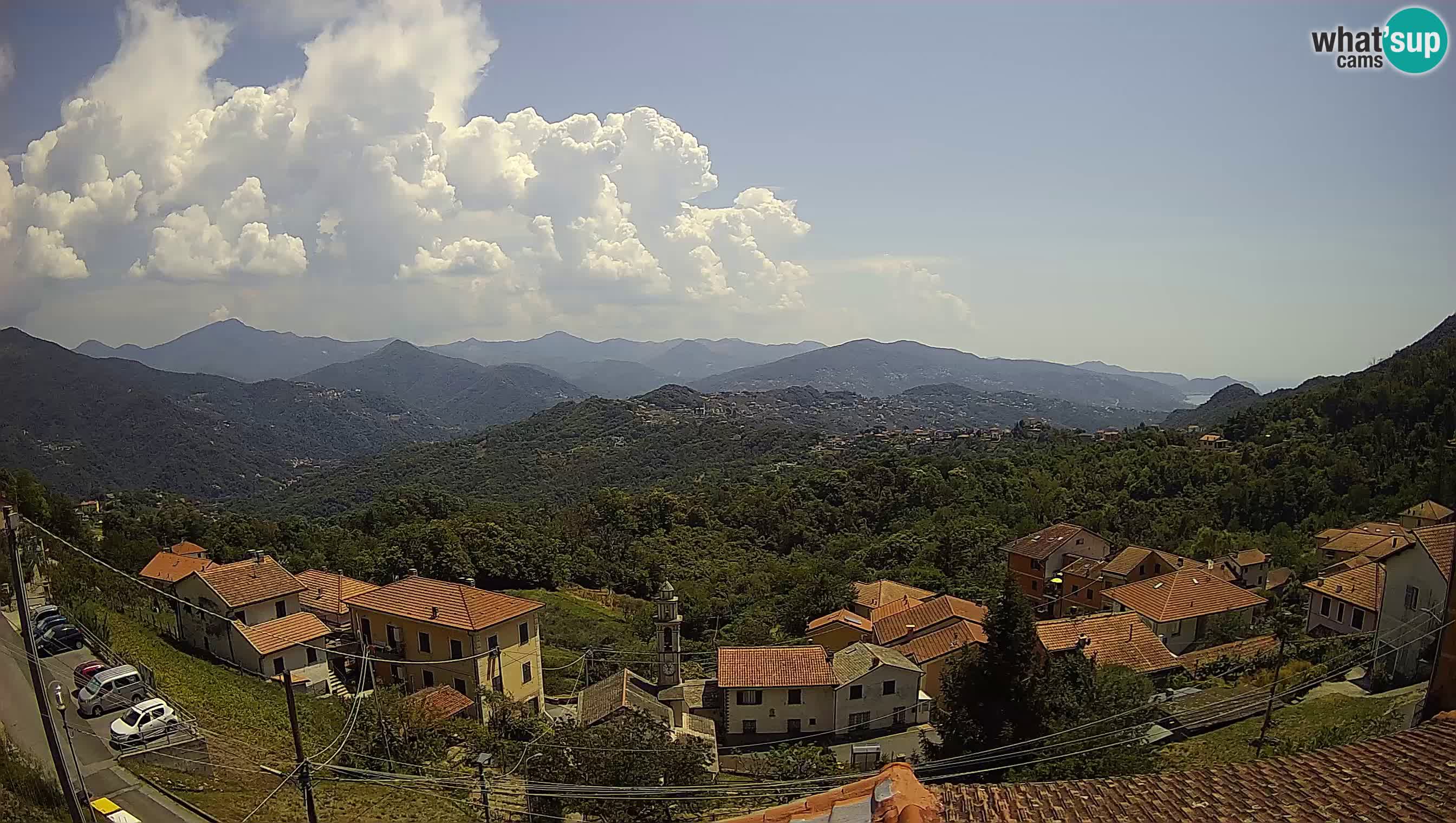 Live webcam Chiavari – Villa Oneto – Leivi