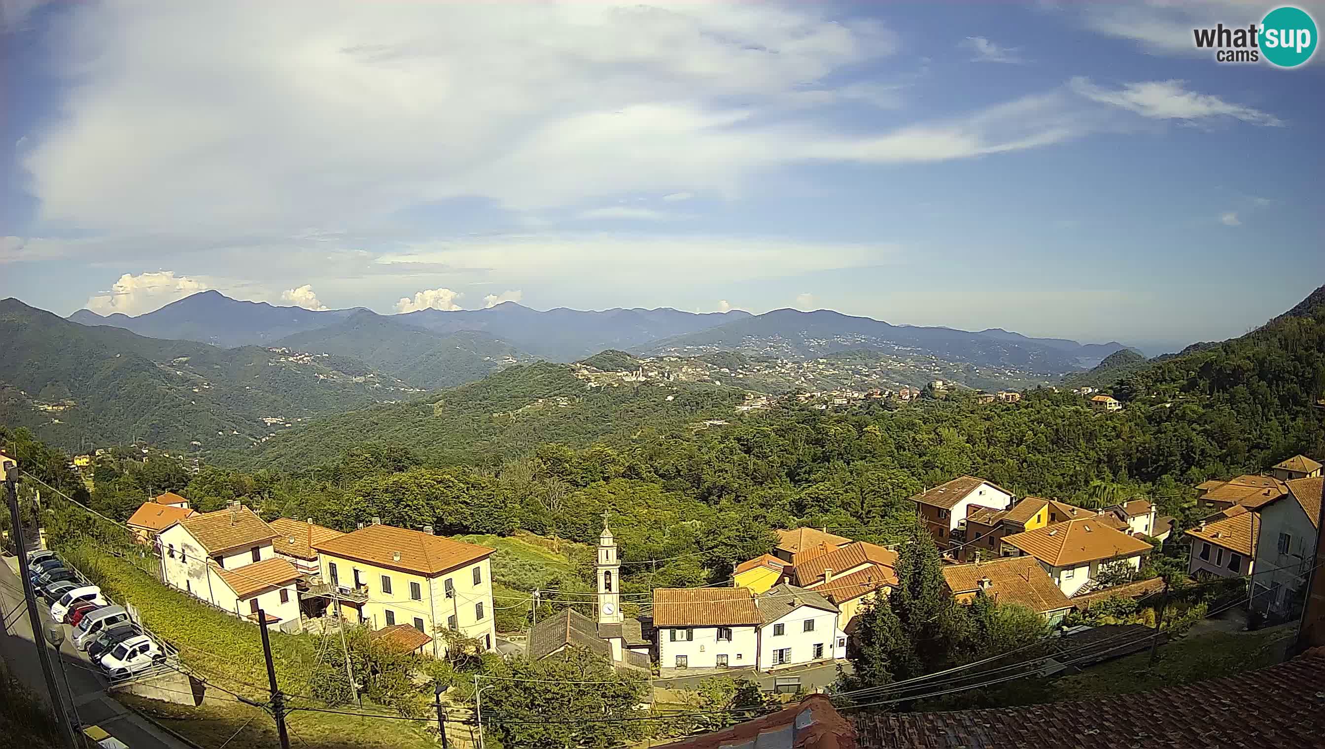 Live webcam Chiavari – Villa Oneto – Leivi