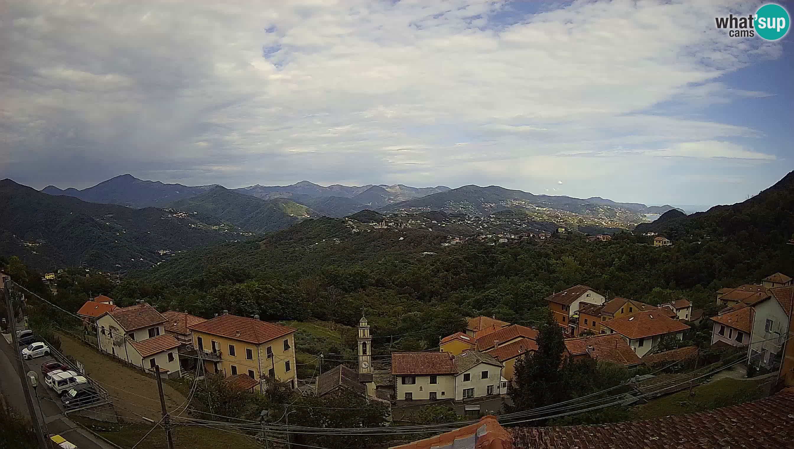 Live webcam Chiavari – Villa Oneto – Leivi