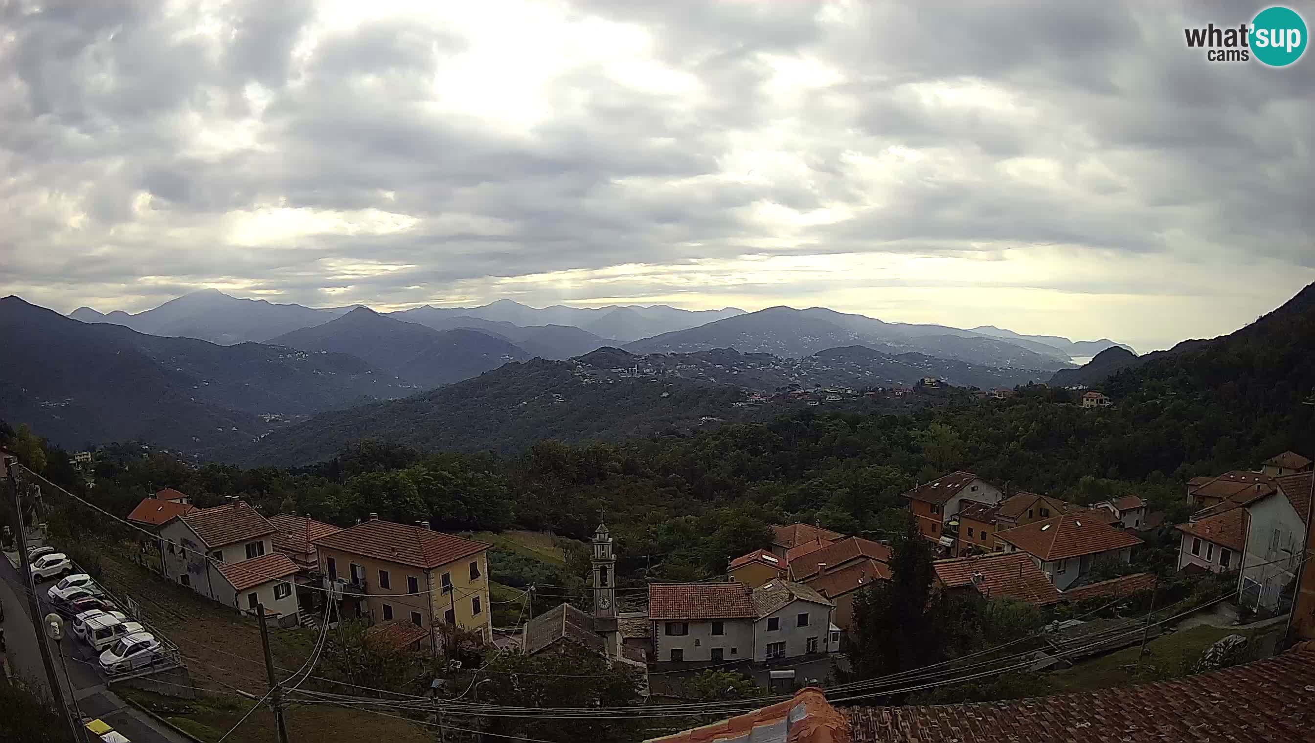 Live webcam Chiavari – Villa Oneto – Leivi