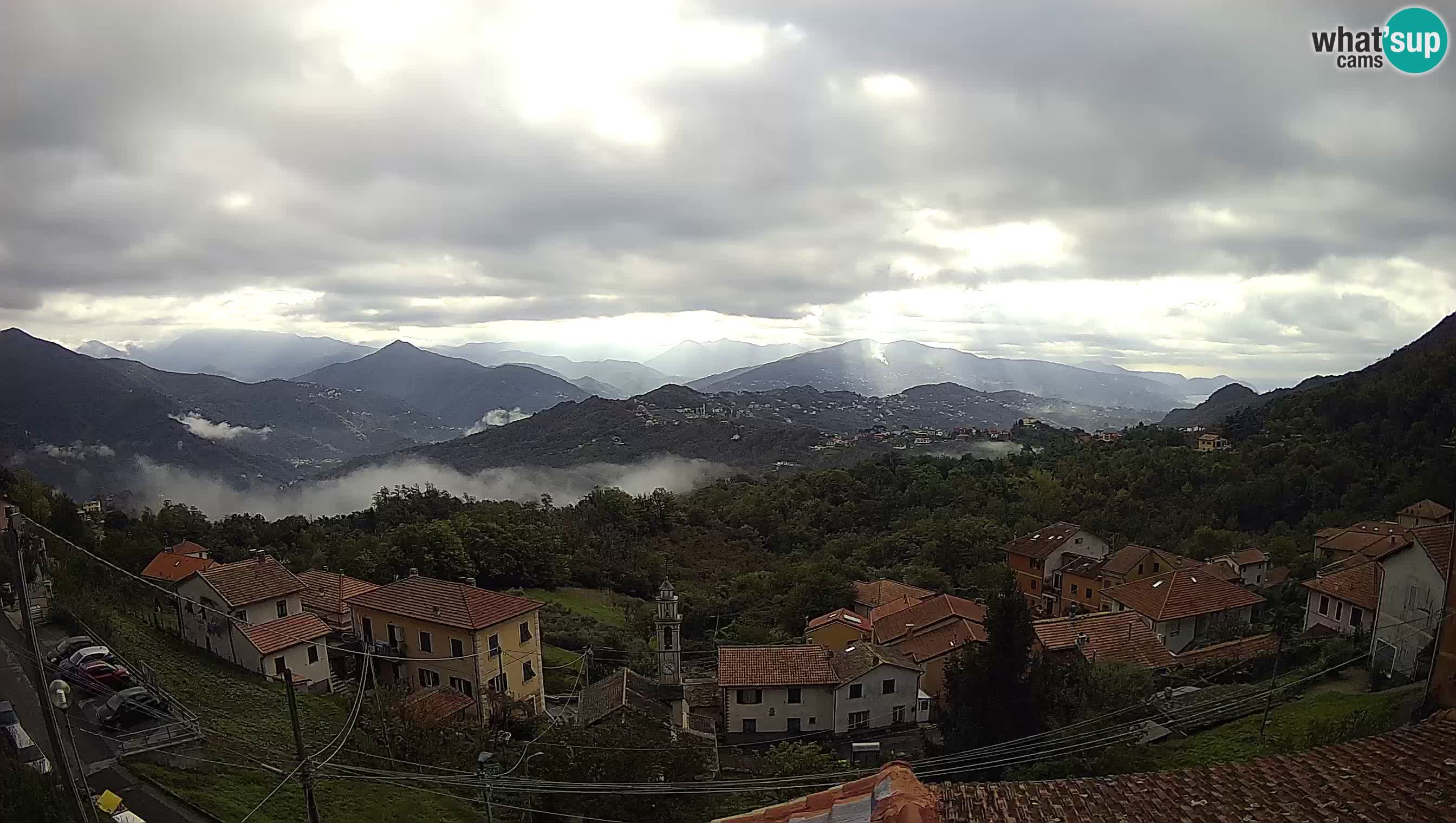 Live webcam Chiavari – Villa Oneto – Leivi